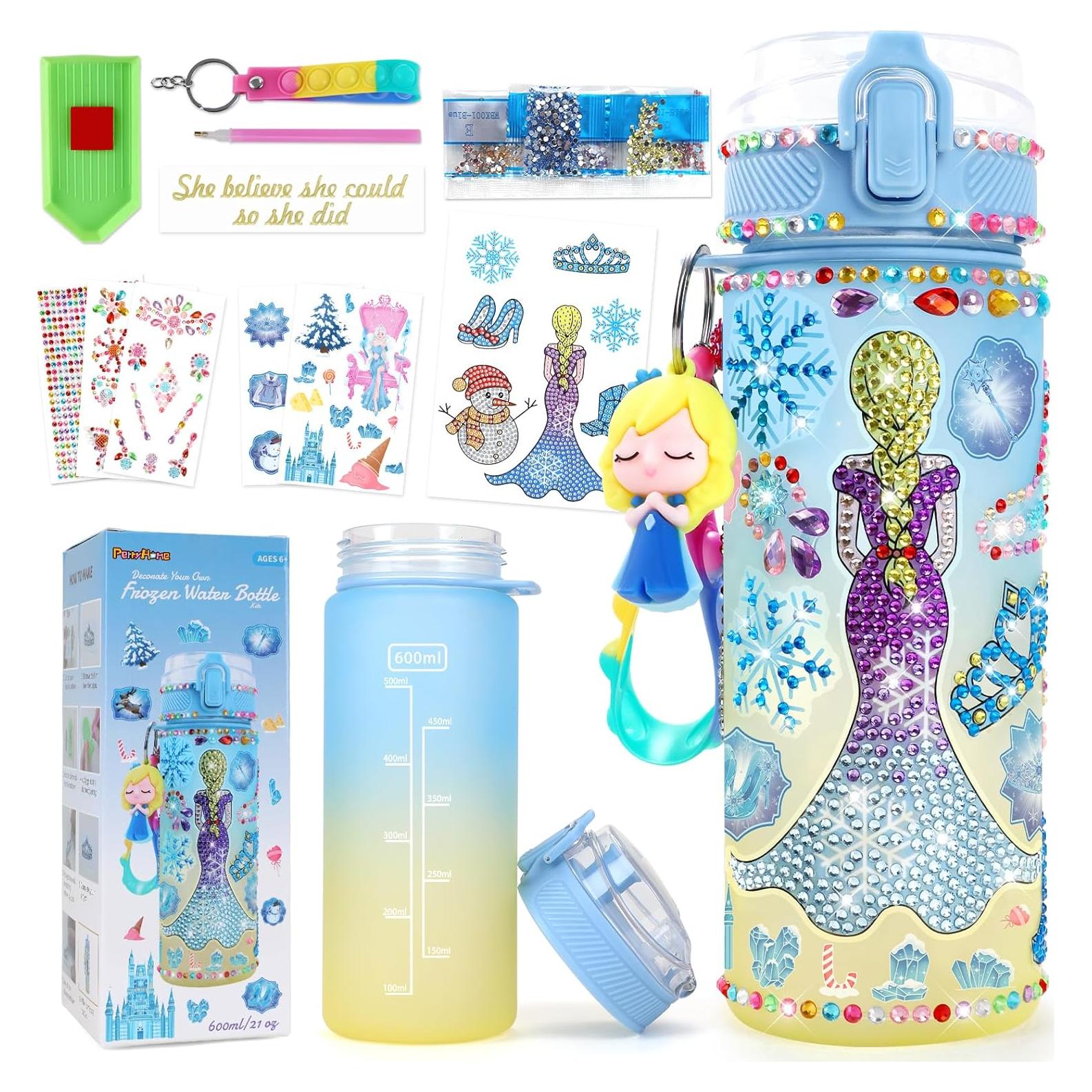 Kit de Botellas de Agua DIY PERRYHOME Congelado 600ml