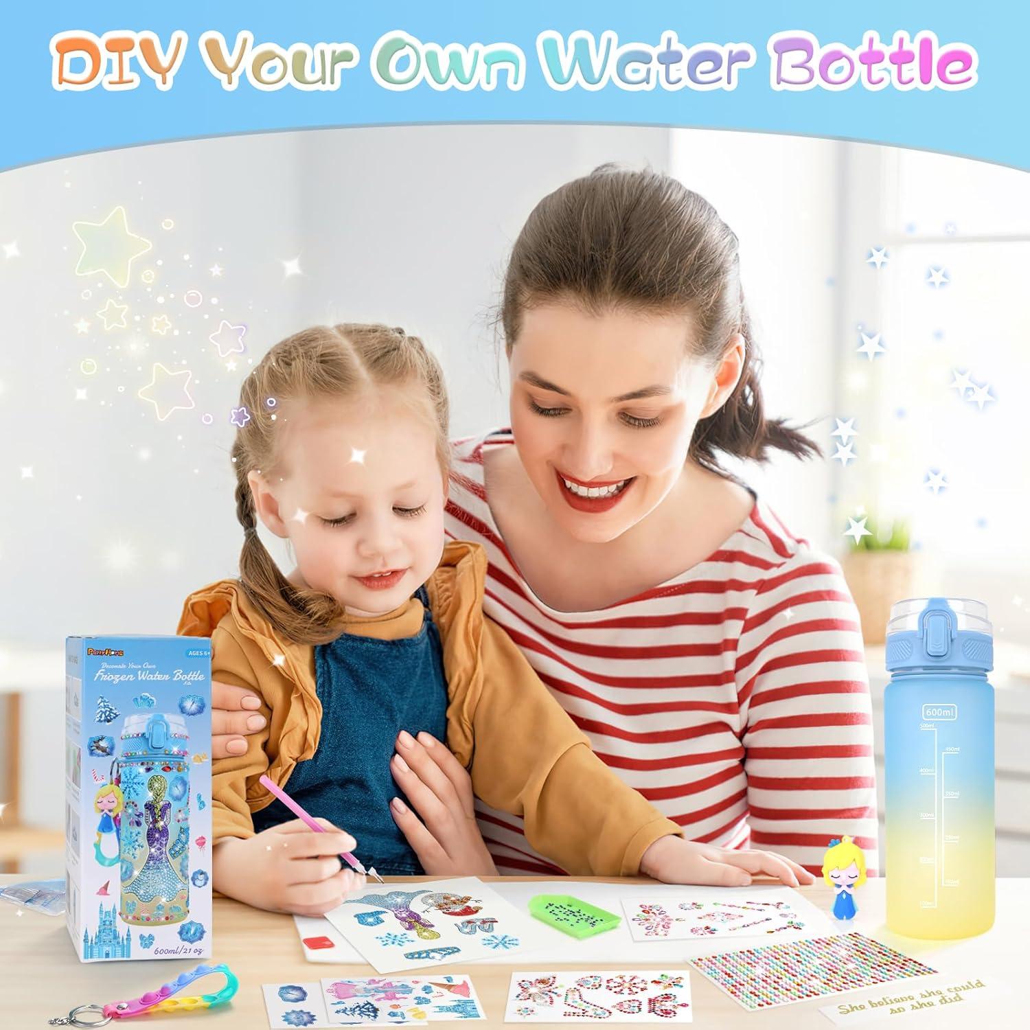 Kit de Botellas de Agua DIY PERRYHOME Congelado 600ml