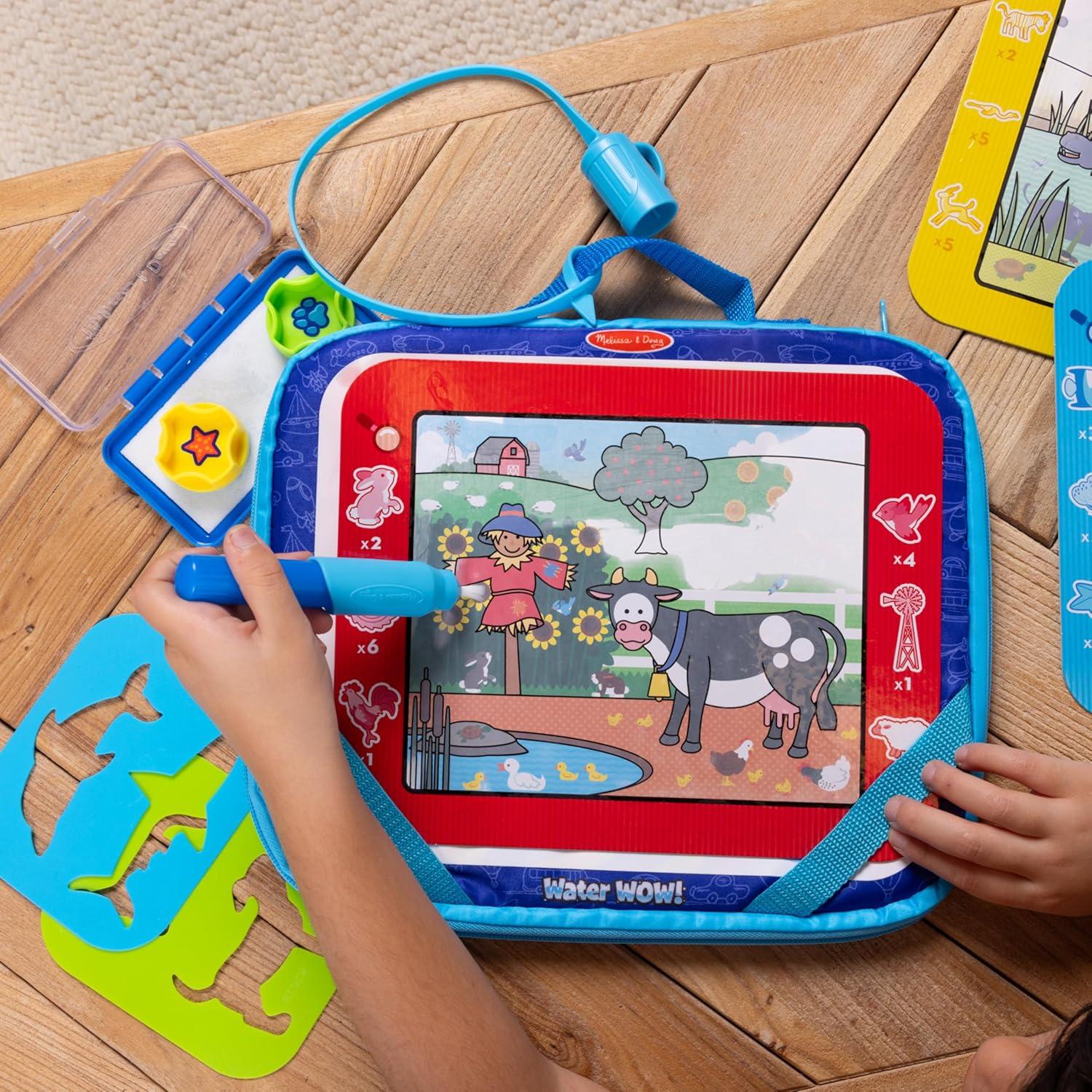 Set de Dibujo Water Wow! Melissa & Doug 4 Tarjetas Actividad