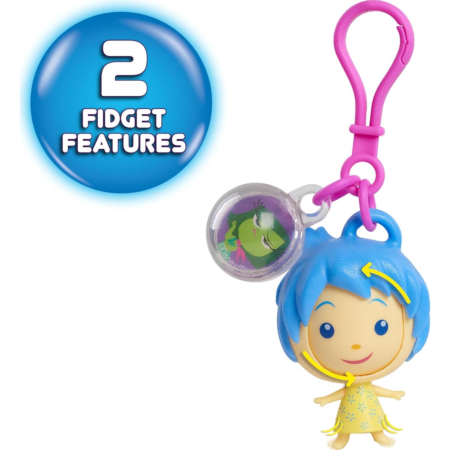 Figuras de Llaveros Antiestrés Alegría Inside Out 2 Just Play