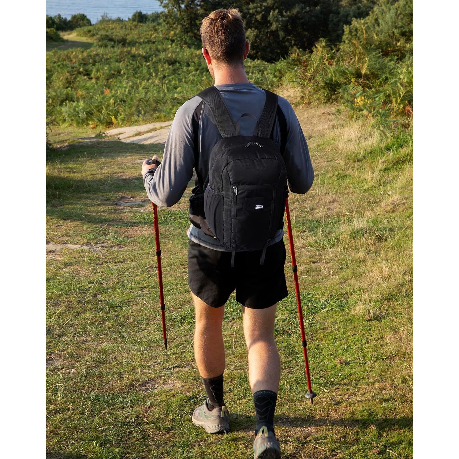 Mochila de Senderismo Blue Quartz 15L con Botella 500ml