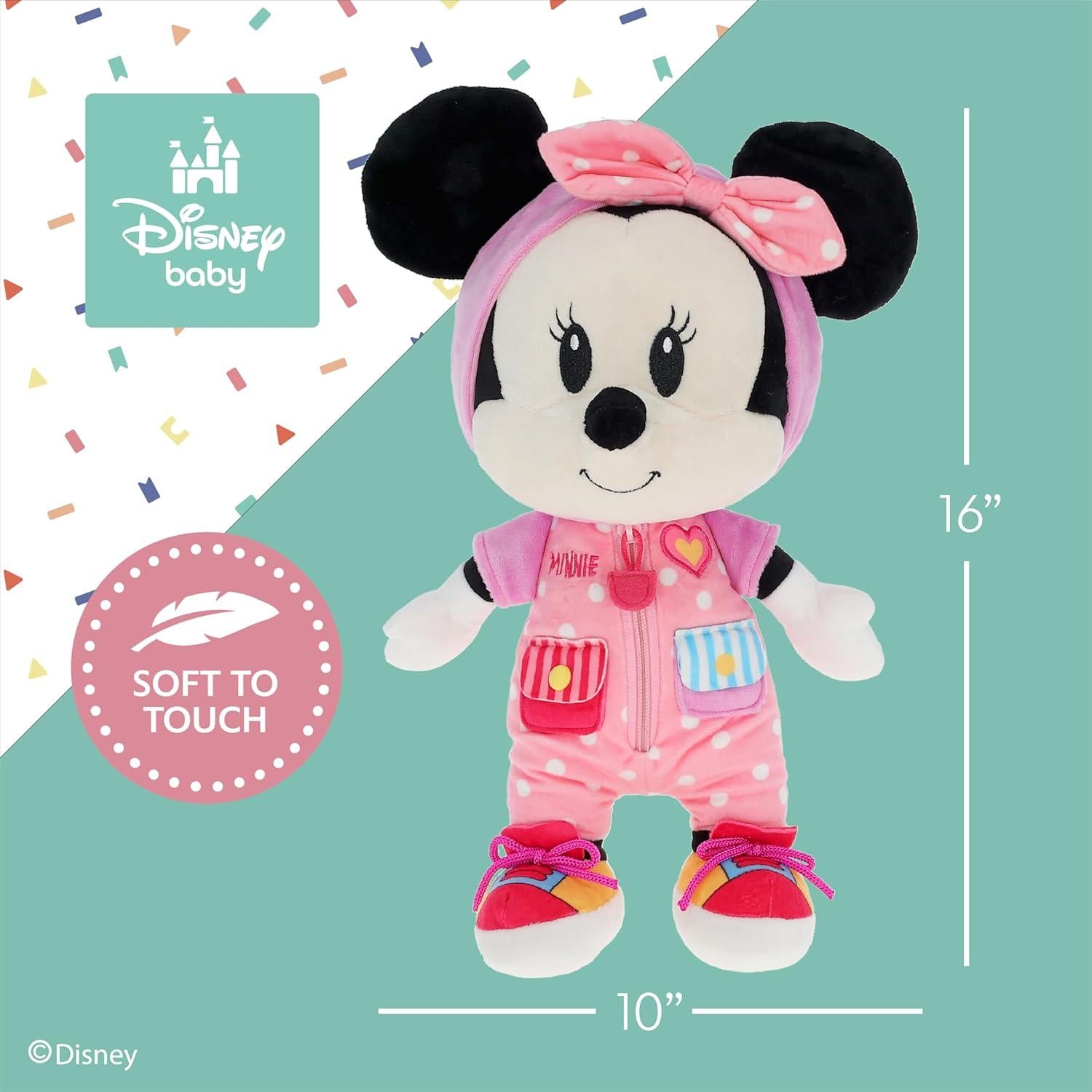 Muñeca de Peluche Disney Baby Minnie Mouse para Vestir