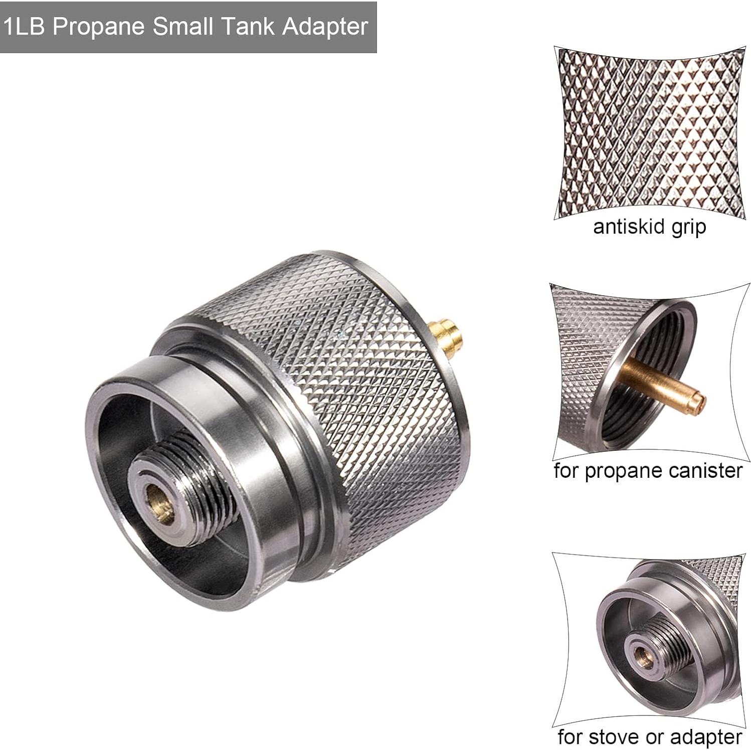 Adaptador de Estufa de Camping SEADESKY Propano a Butano 1L