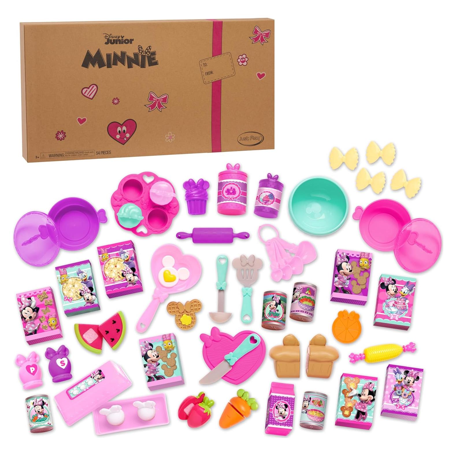 Conjunto de Cocina Bowtastic Minnie Mouse 50 Piezas Juguete