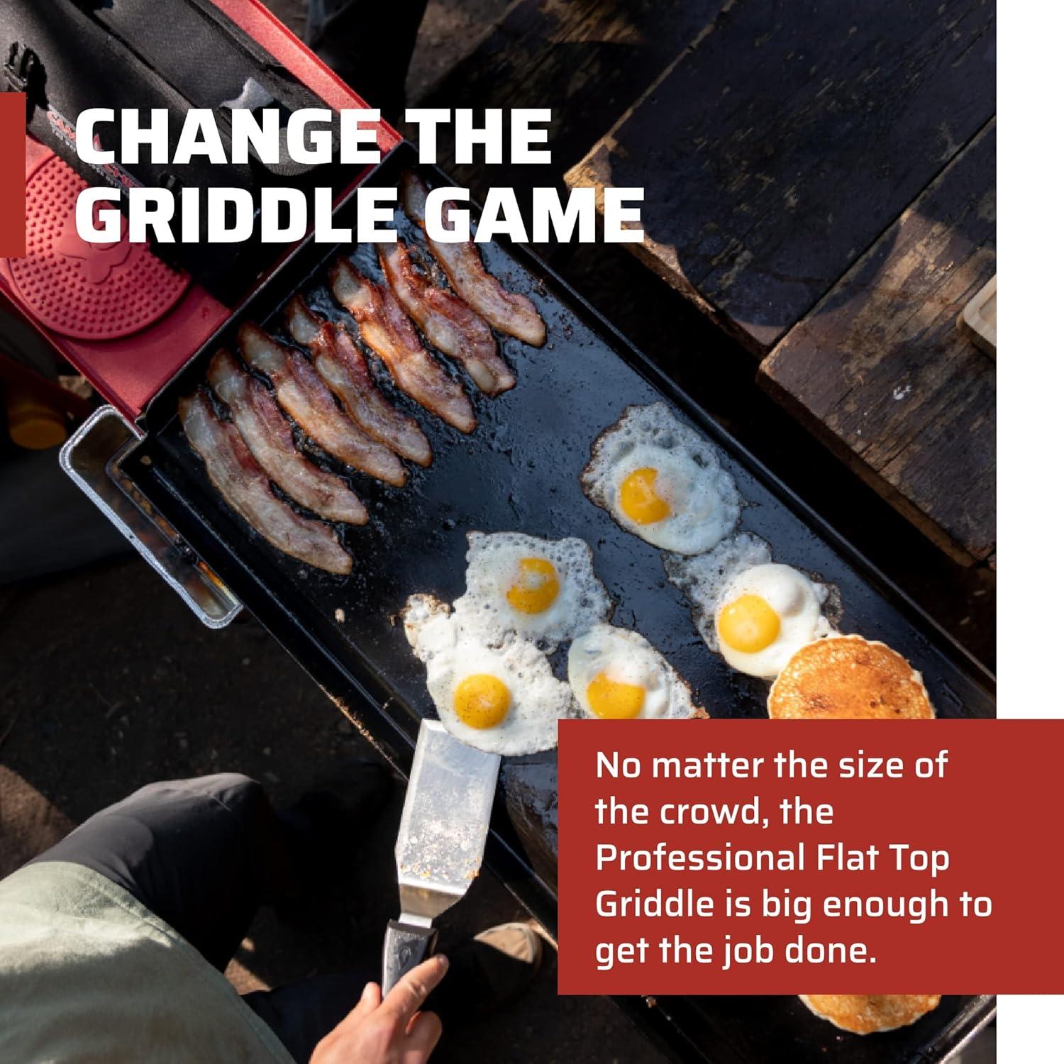 Plancha Profesional Camp Chef 2 Quemadores 81.3x35.6cm