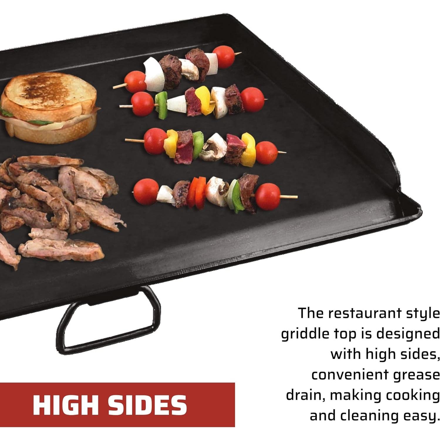 Plancha Profesional Camp Chef 2 Quemadores 81.3x35.6cm