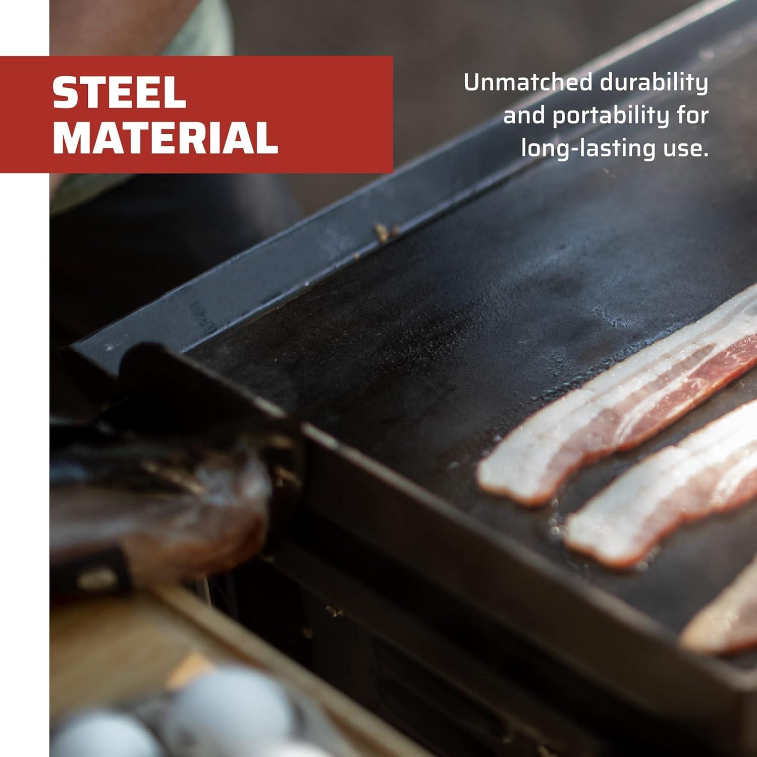 Plancha Profesional Camp Chef 2 Quemadores 81.3x35.6cm