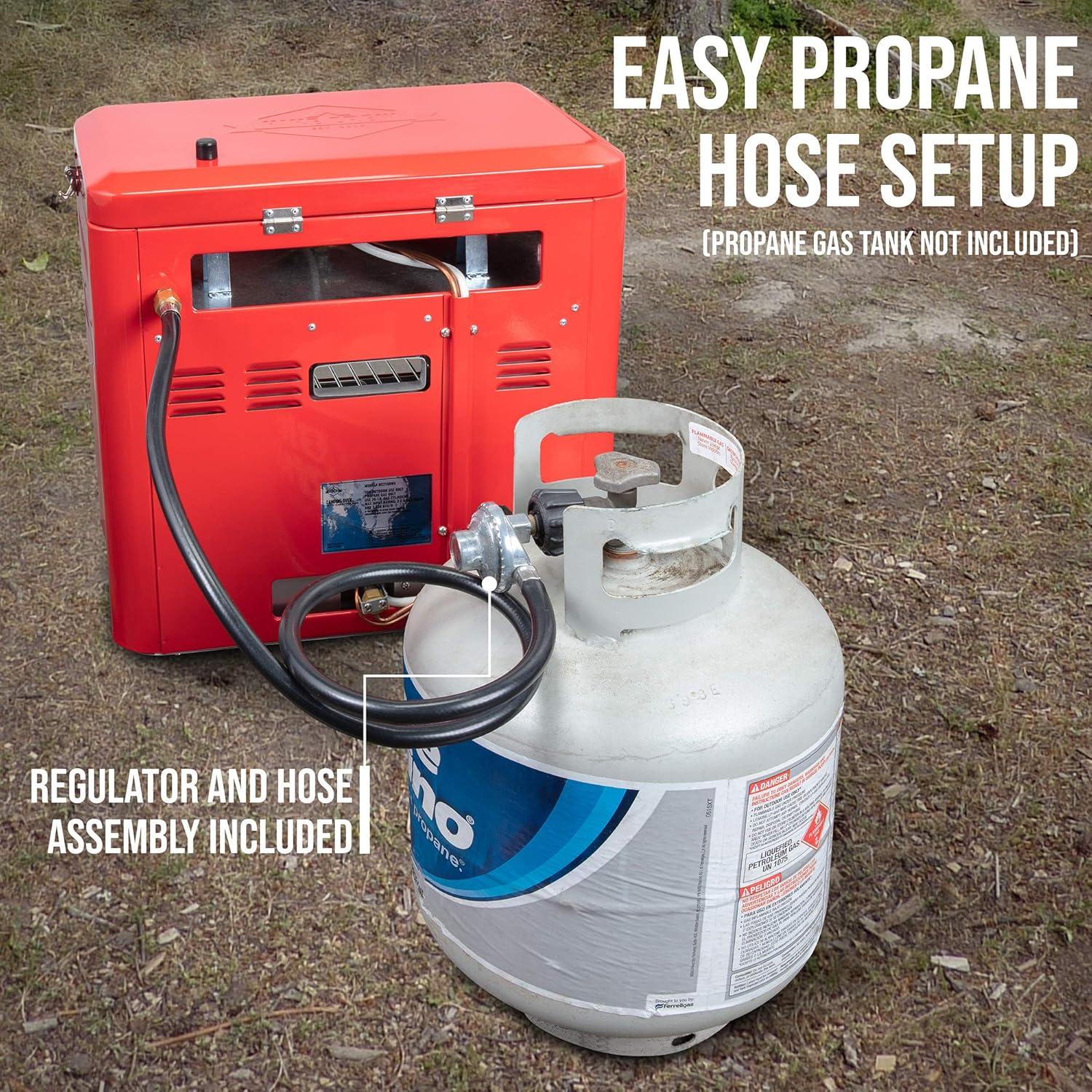 Horno de Camping a Gas Hike Crew 2 Quemadores Propano 13.5 kg