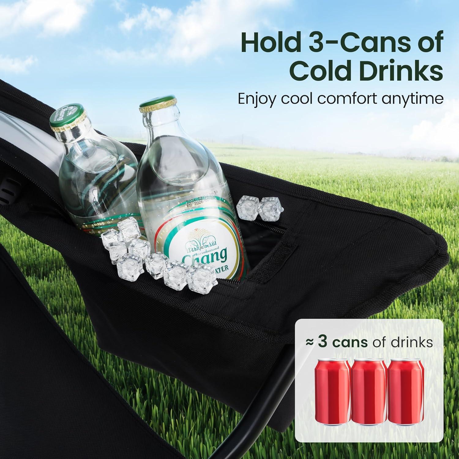 Sillas de Camping Plegables High Point Sports 2 Unidades