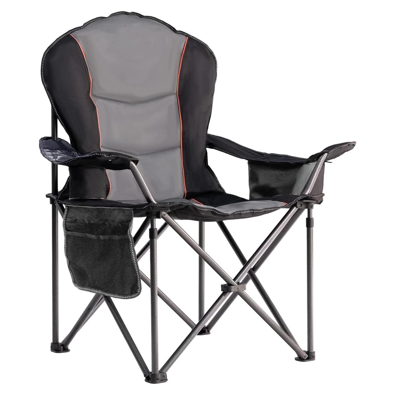 Silla de Camping Foristrail Plegable 500LBS con Enfriador