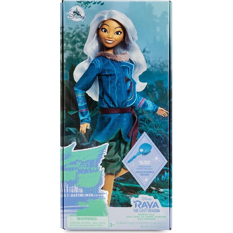 Muñeca Clásica Sisu Disney 28 cm Posable con Cepillo