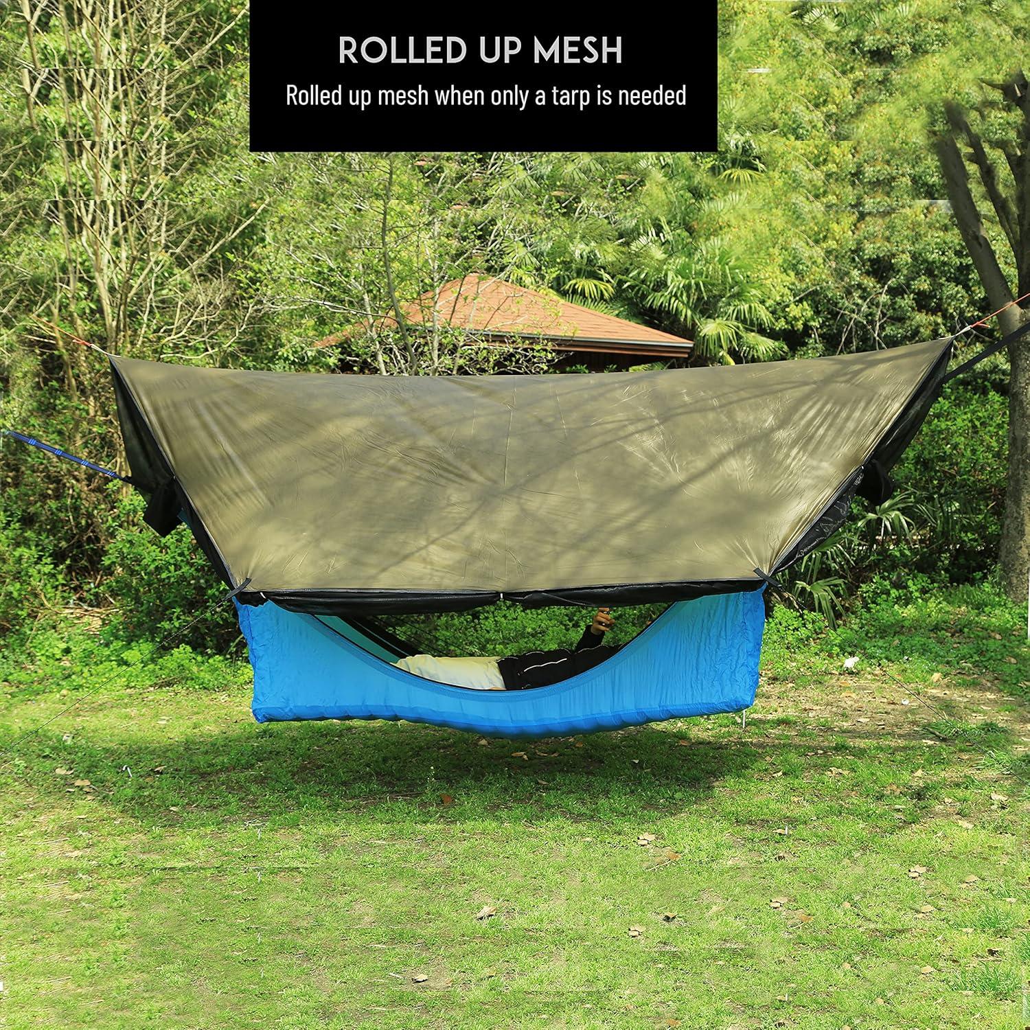 Preself Hammock Screen House Ultralight Nylon NoBug for Canoe Picnics Backyards Backpacking Camping Beach