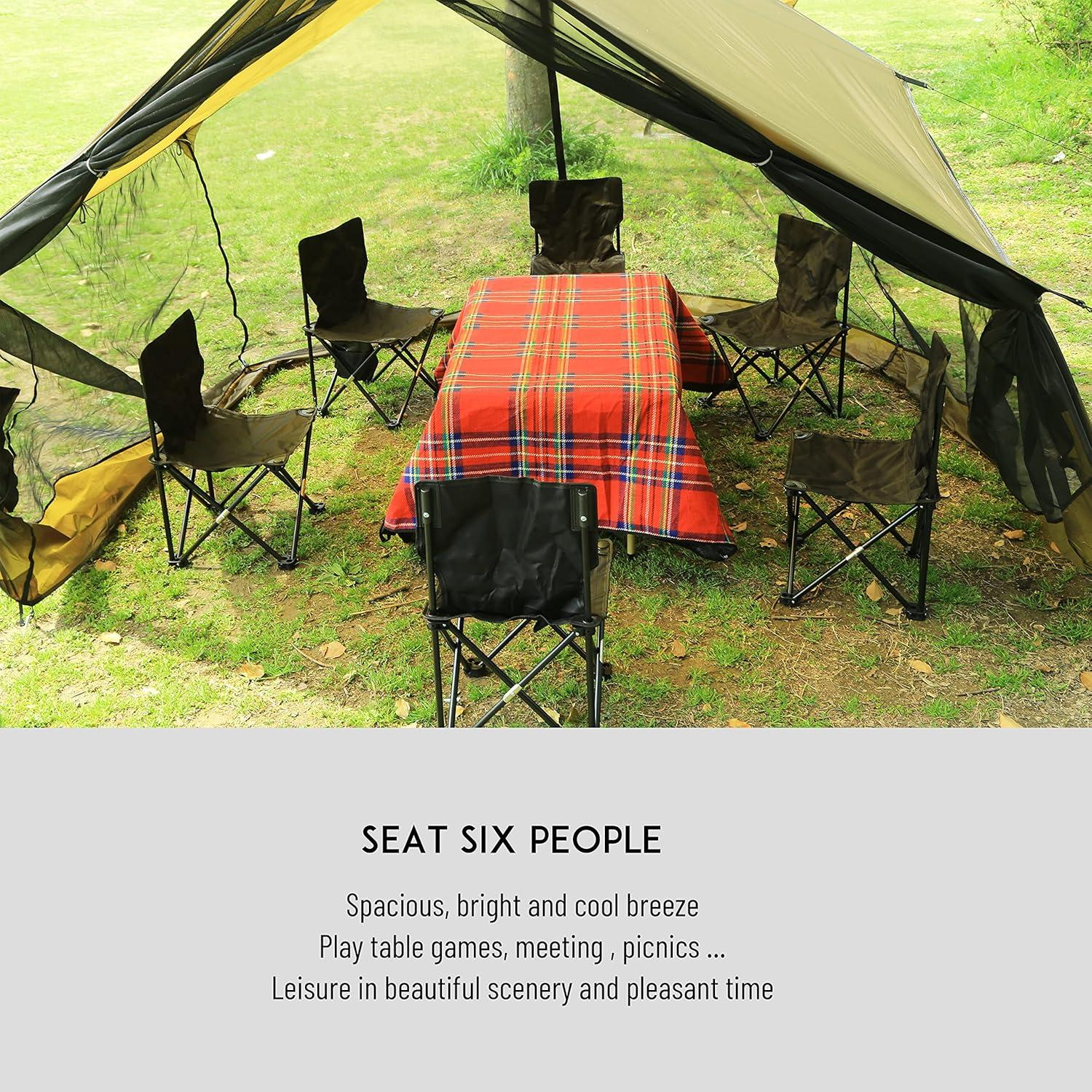 Preself Hammock Screen House Ultralight Nylon NoBug for Canoe Picnics Backyards Backpacking Camping Beach