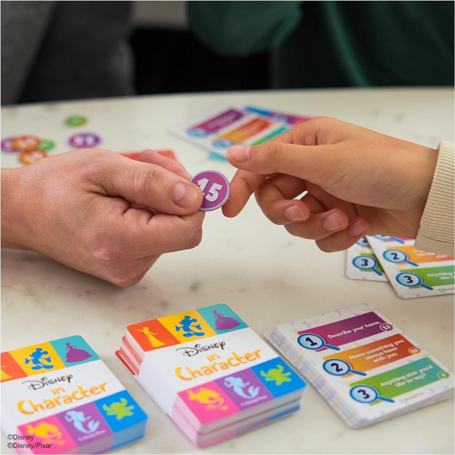 Juego de Cartas Disney en Personaje Spin Master - 2-4 Jugadores