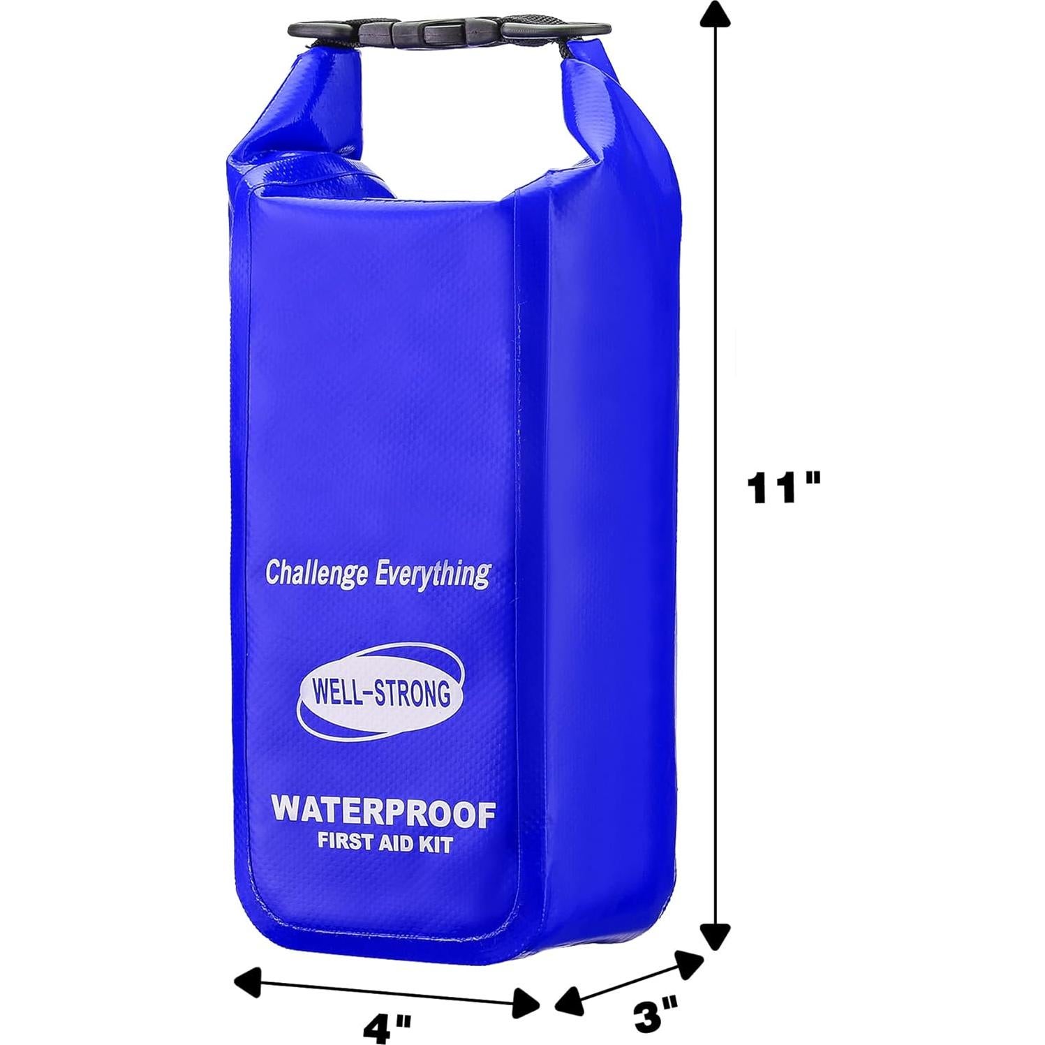 Kit de Primeros Auxilios Impermeable WELL-STRONG 123 Piezas