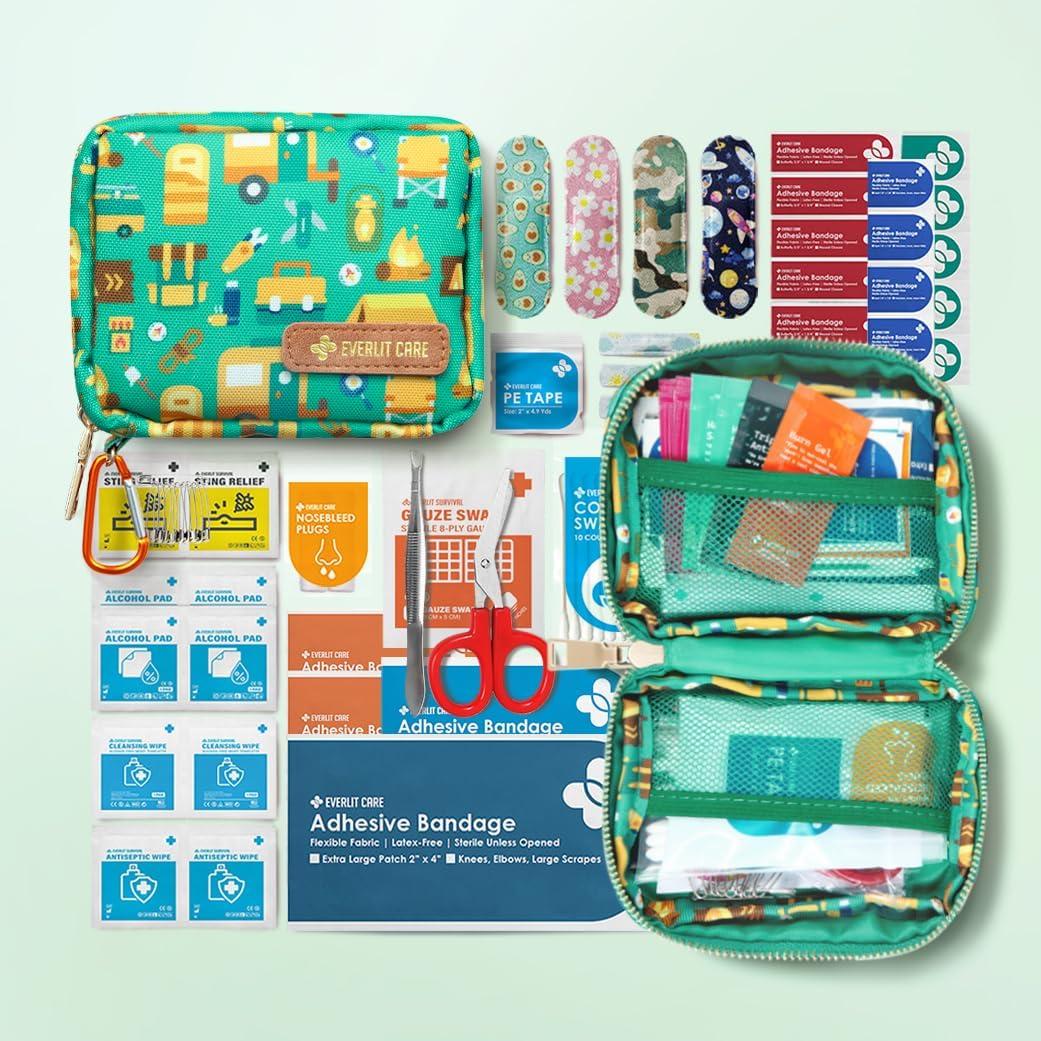 Kit de Primeros Auxilios Compacto EVERLIT Mini Rescue Pack 105 Piezas