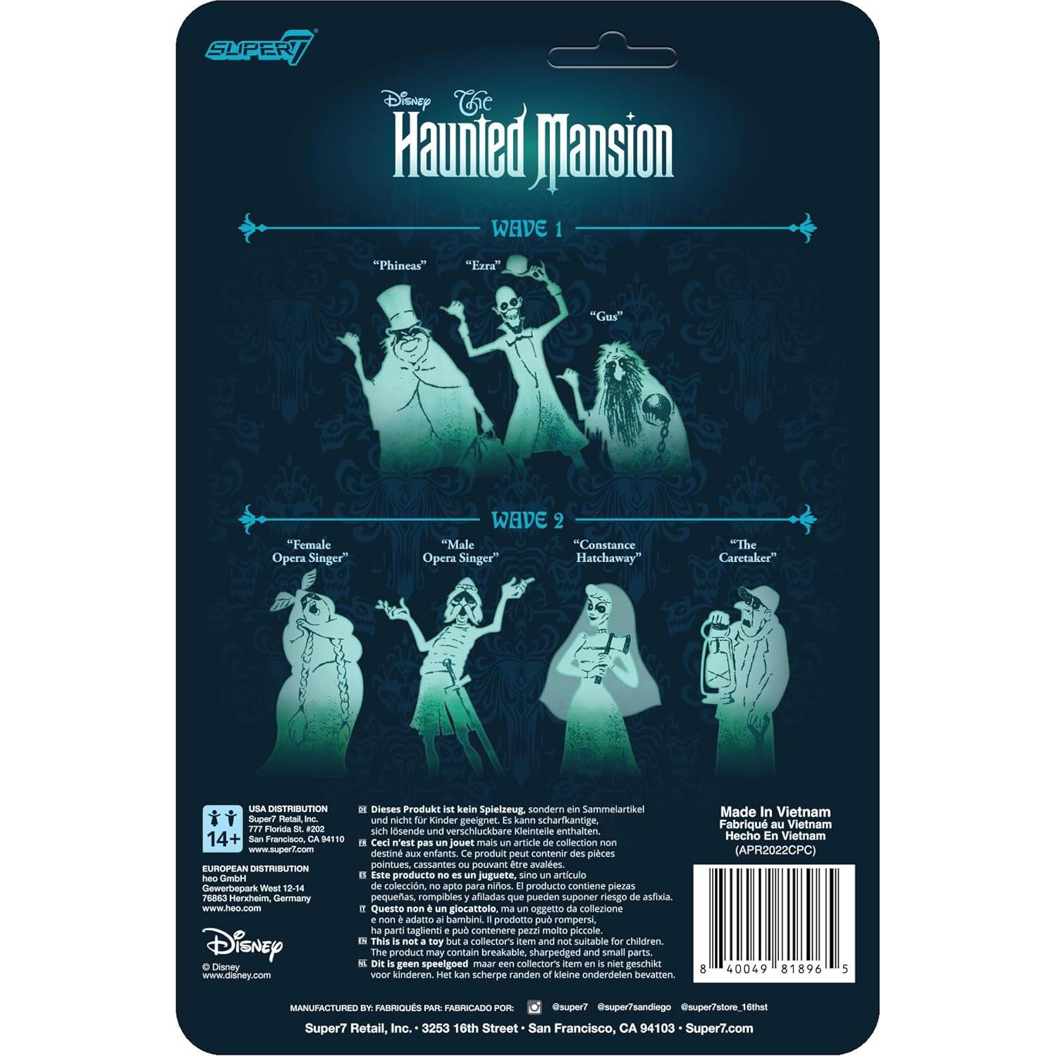 Figura de Acción Super7 Cuidador Mansión Embrujada 9.5 cm