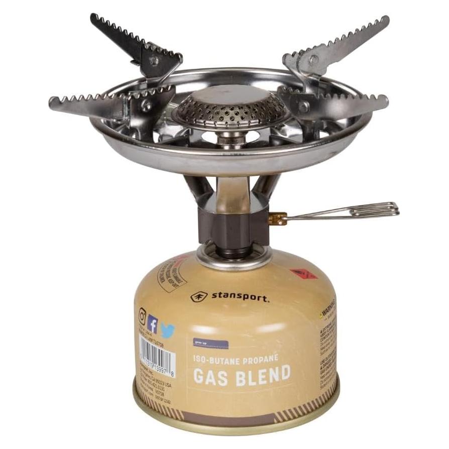 Estufa de Camping Portátil Stansport 10,000 BTU Butano