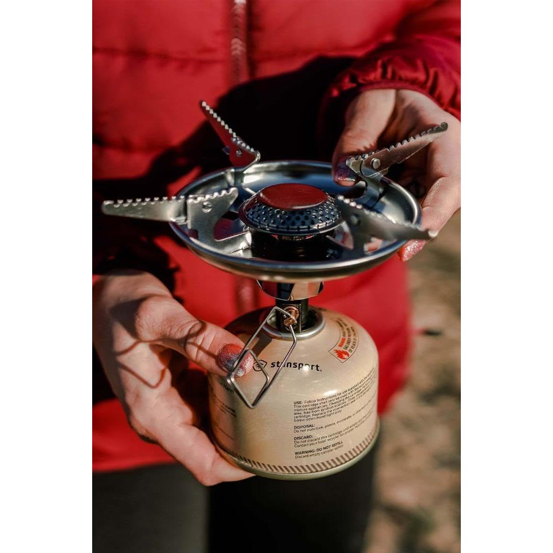 Estufa de Camping Portátil Stansport 10,000 BTU Butano