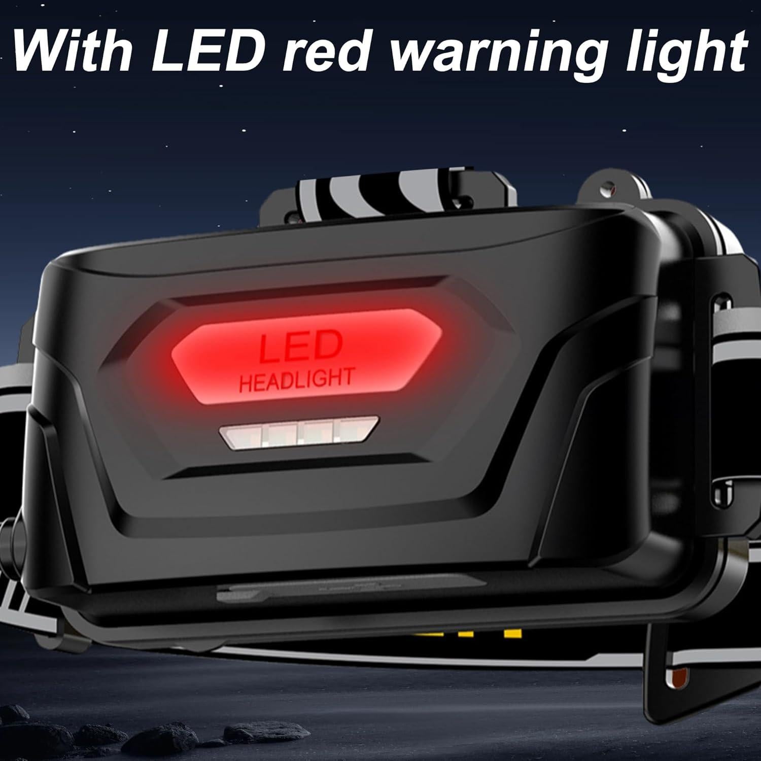 Linterna Frontal Recargable PRUBOVI 1200LM LED Impermeable