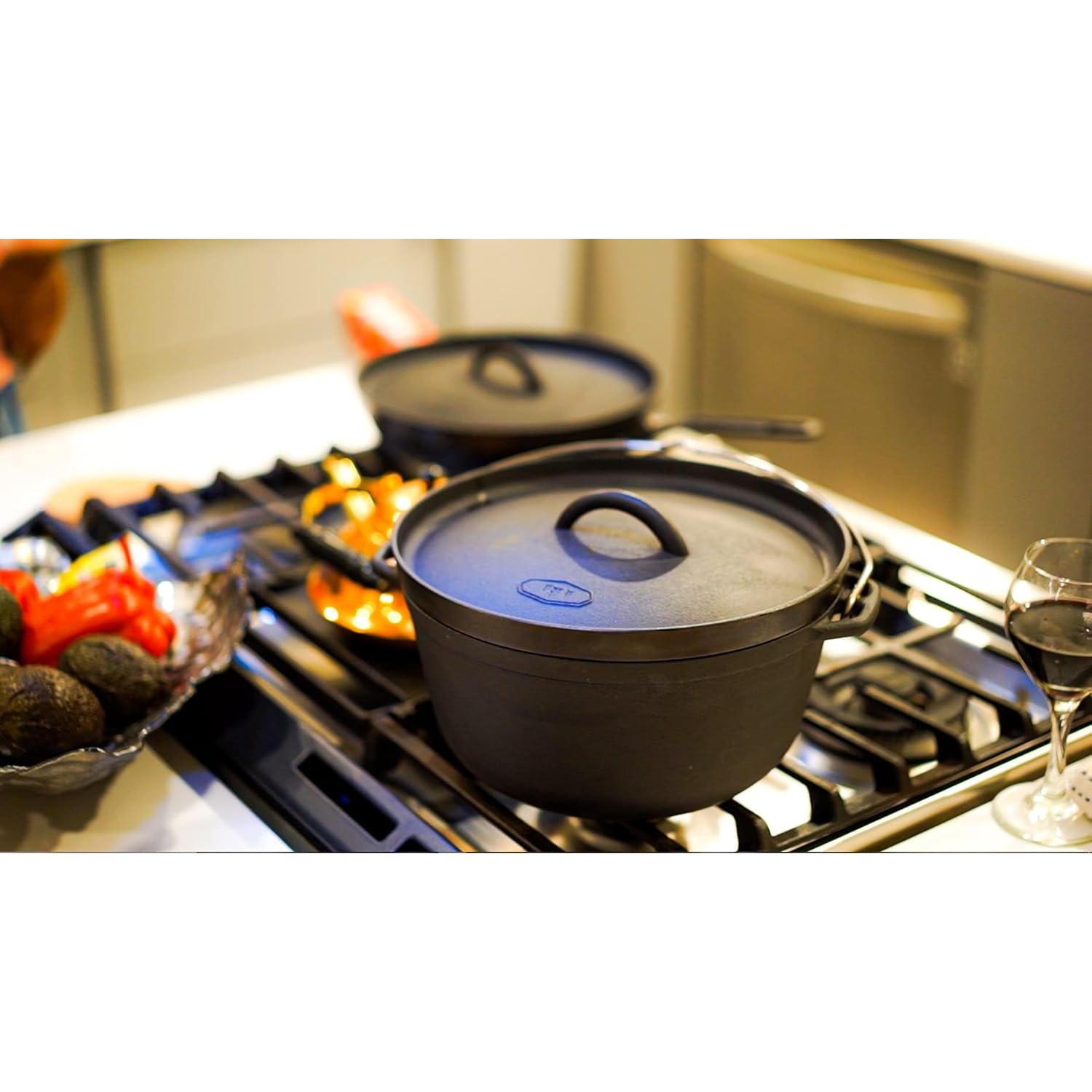 Horno de Hierro Fundido GSI Outdoors 5qt Antiadherente