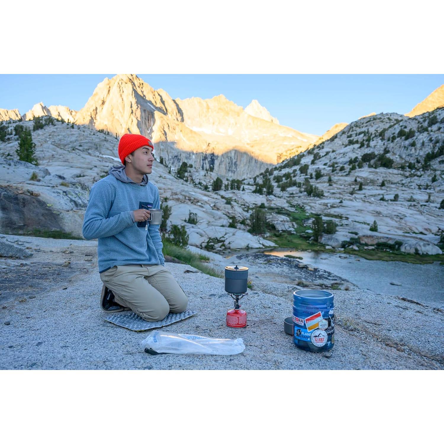 Kit de Estufa de Camping MSR PocketRocket Deluxe 1.2L