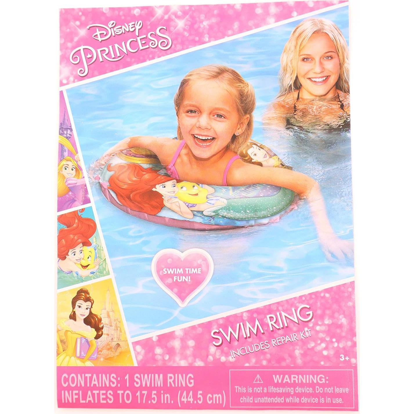 Anillo de natación inflable Disney Princesa 44.5 cm - 2 unidades