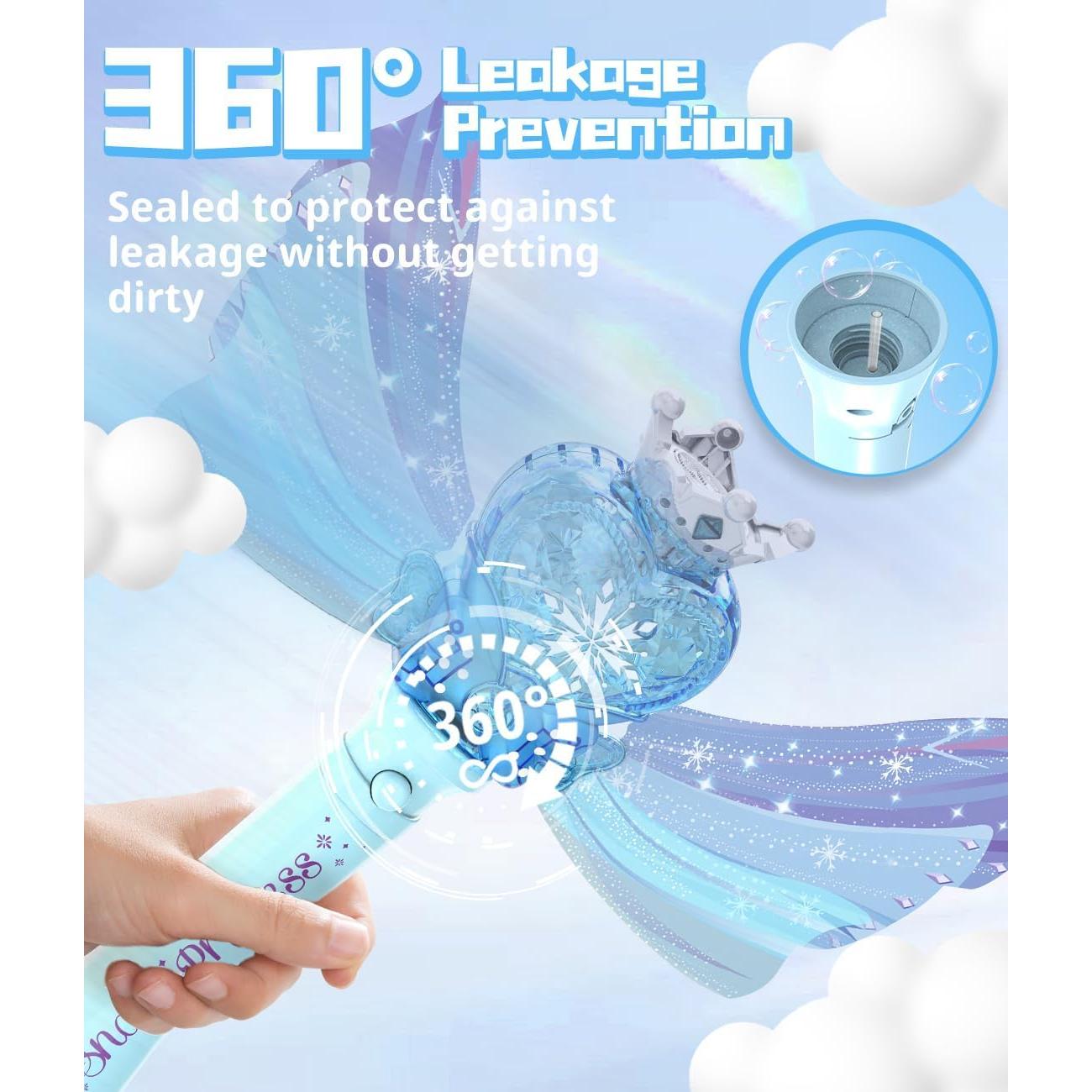 Varita de Burbujas Automática Shantou - Juguete LED para Niñas