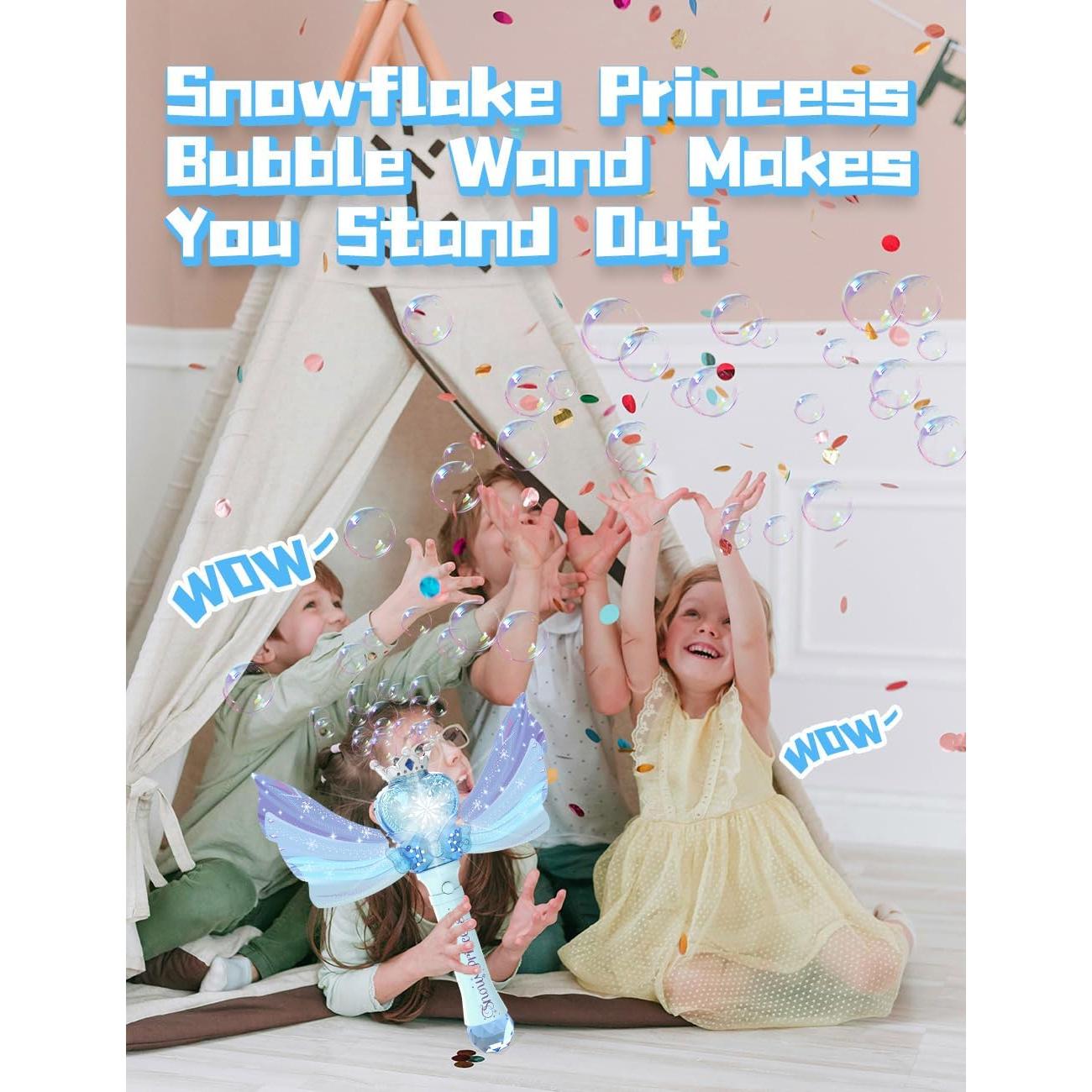 Varita de Burbujas Automática Shantou - Juguete LED para Niñas