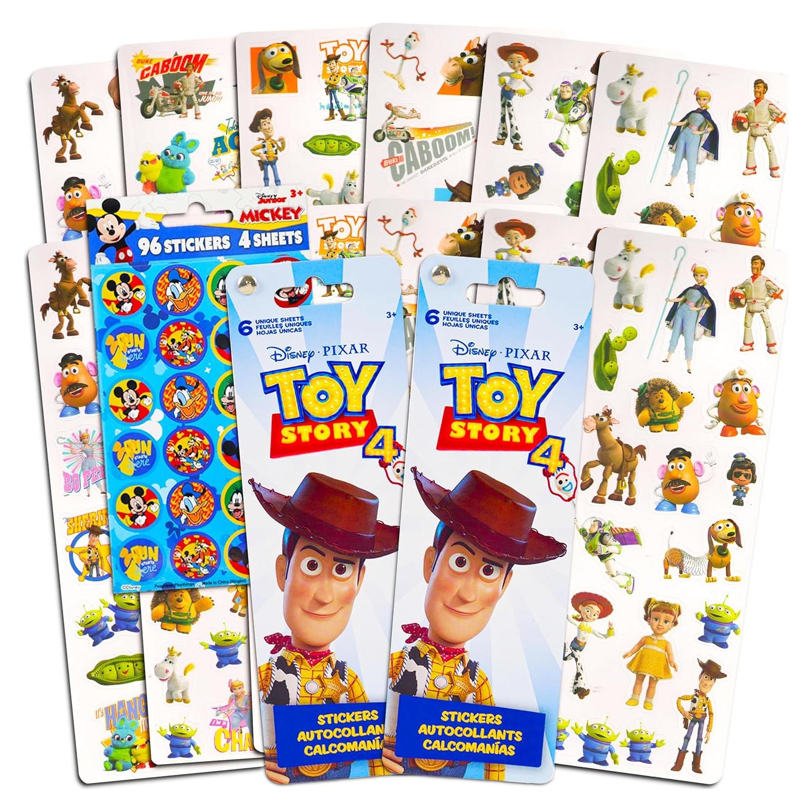 Paquete de Stickers de Fiesta Toy Story - 240 Stickers Disney