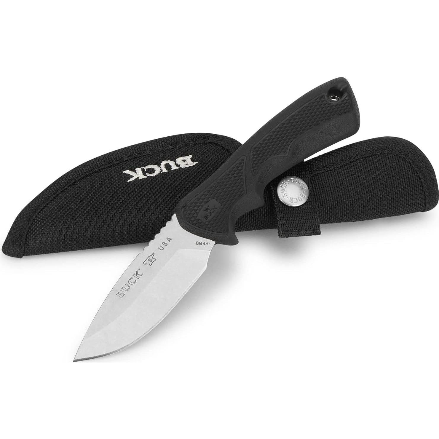 Cuchillo Fijo Bucklite Max II 684 Buck Knives 8.3 cm Negro