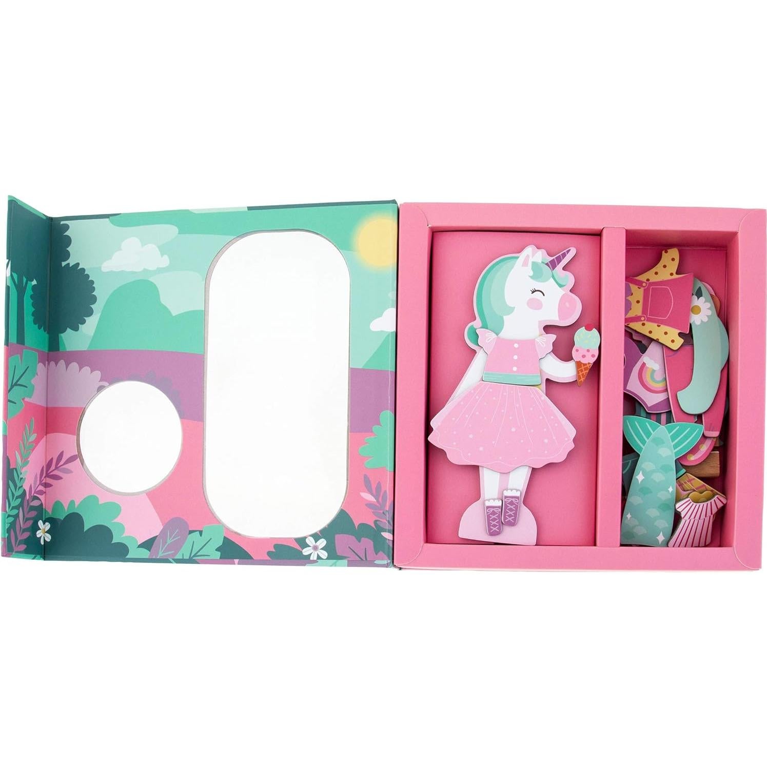 Muñecas Magnéticas para Vestir Stephen Joseph - Unicornio y Princesa