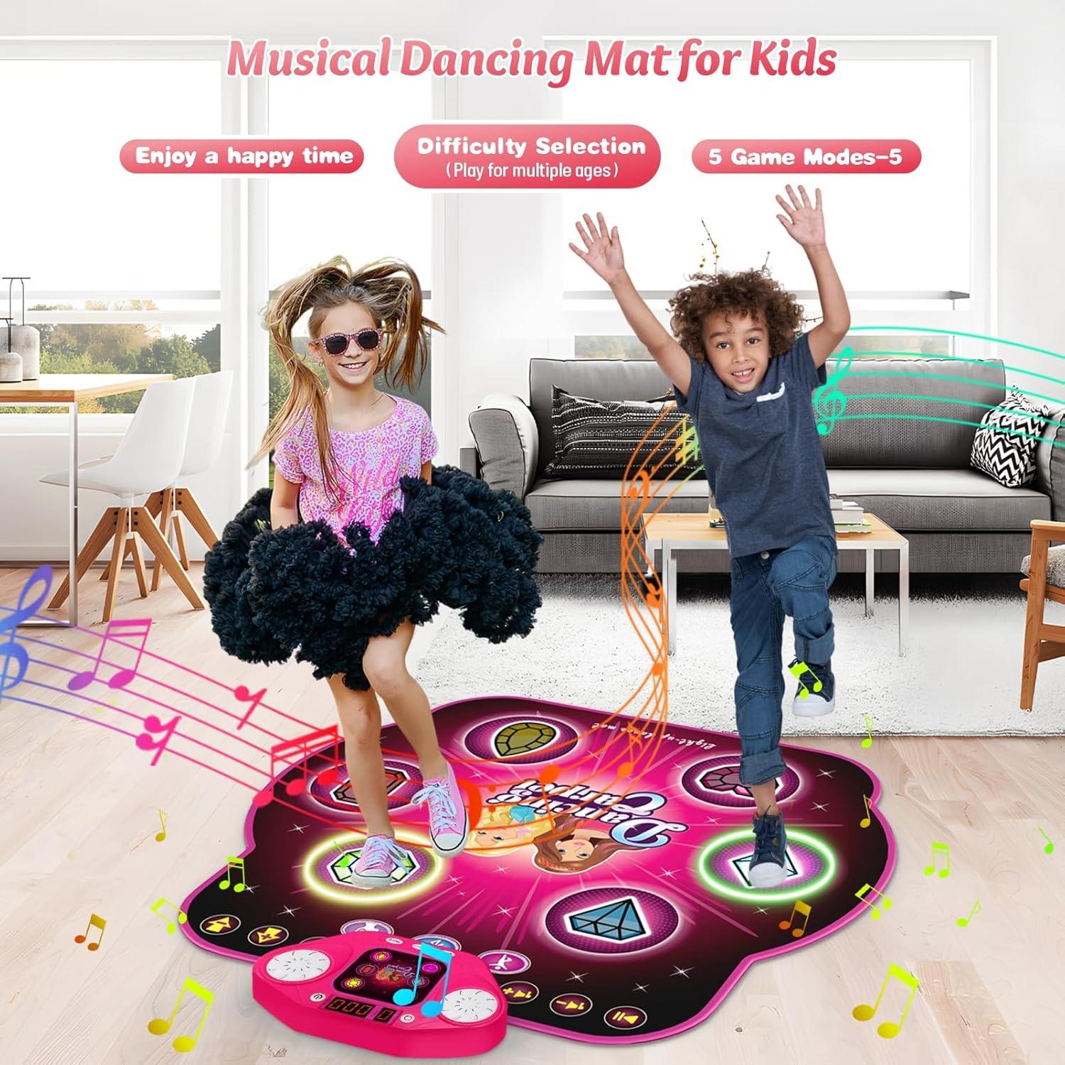 Alfombra de Baile Electrónica ANNKIE Multicolor 6 Botones