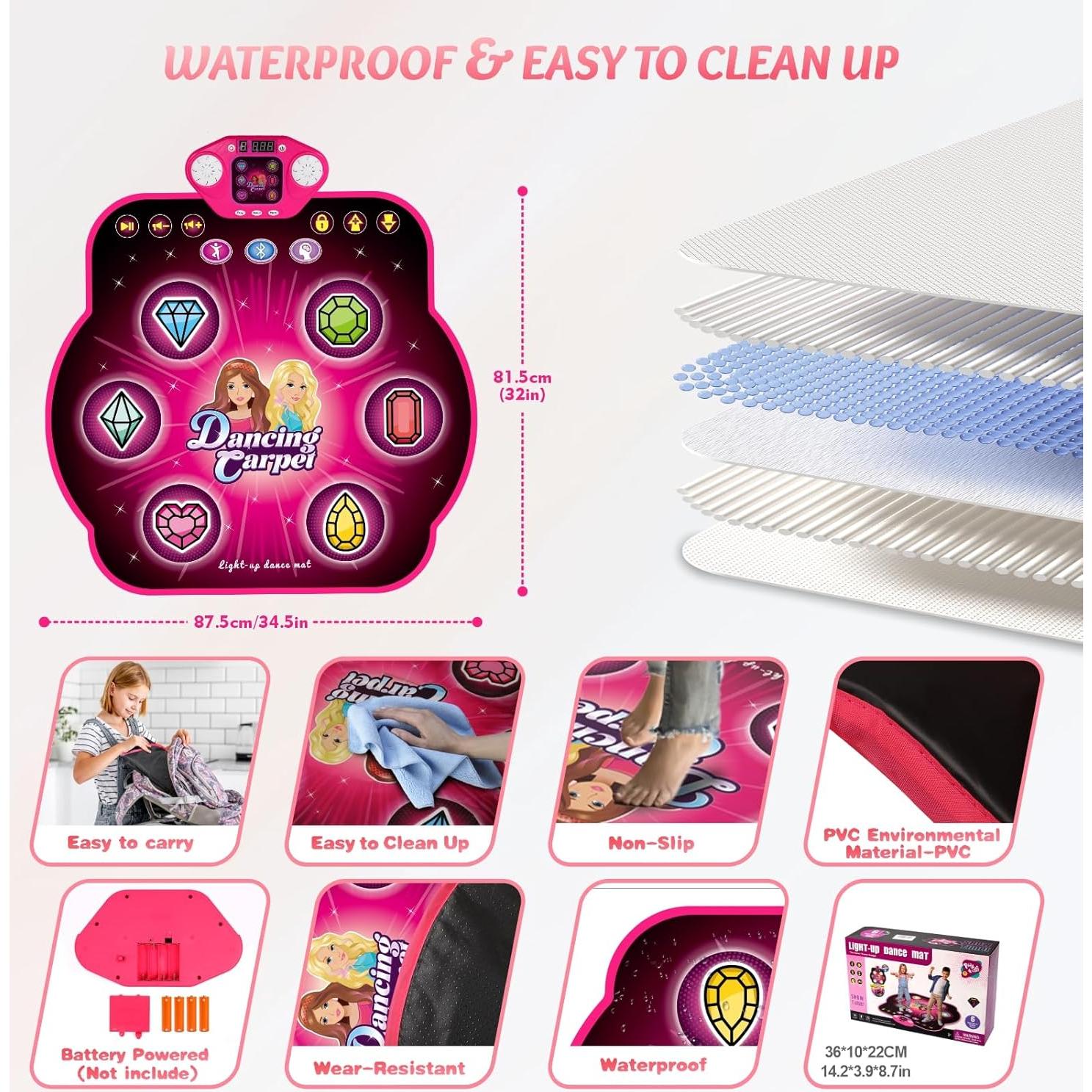 Alfombra de Baile Electrónica ANNKIE Multicolor 6 Botones