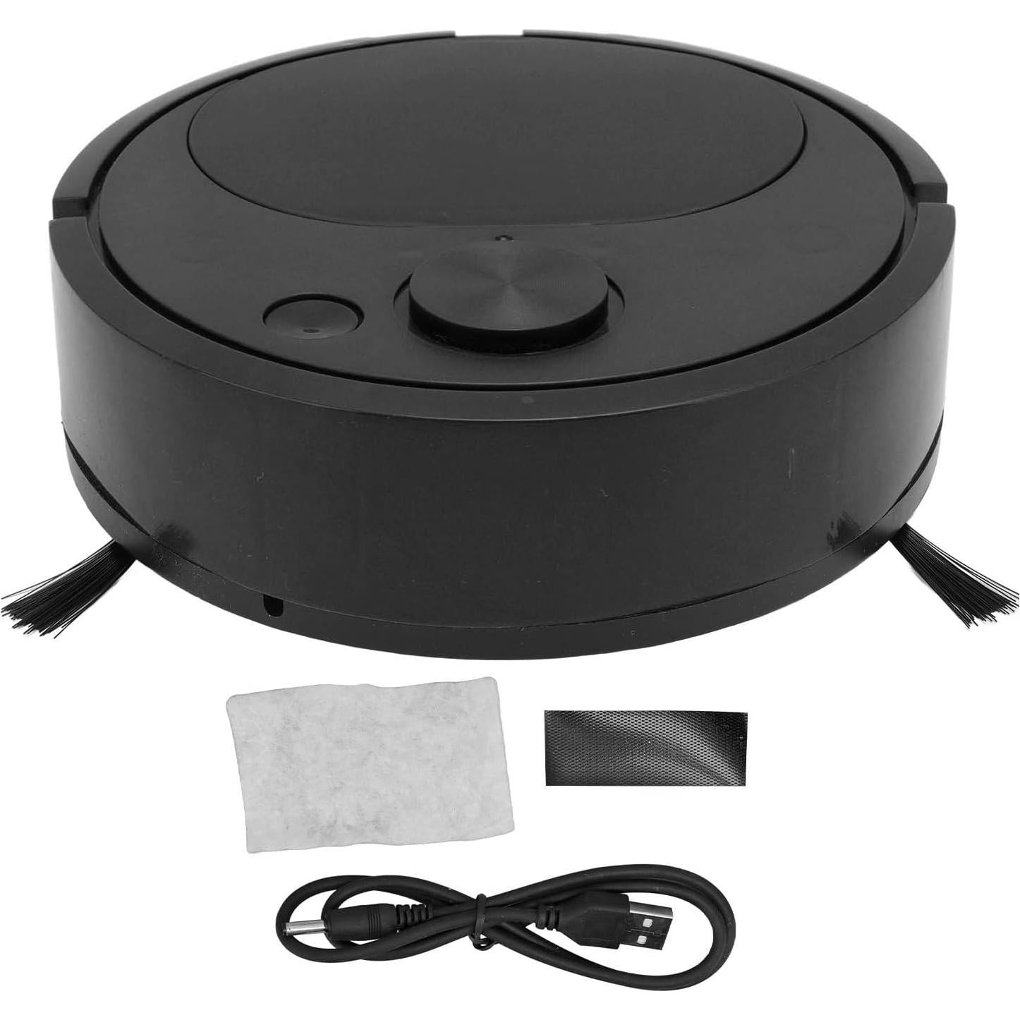 Robot Aspiradora Aqur2020 Mini Inteligente 315g Carga USB