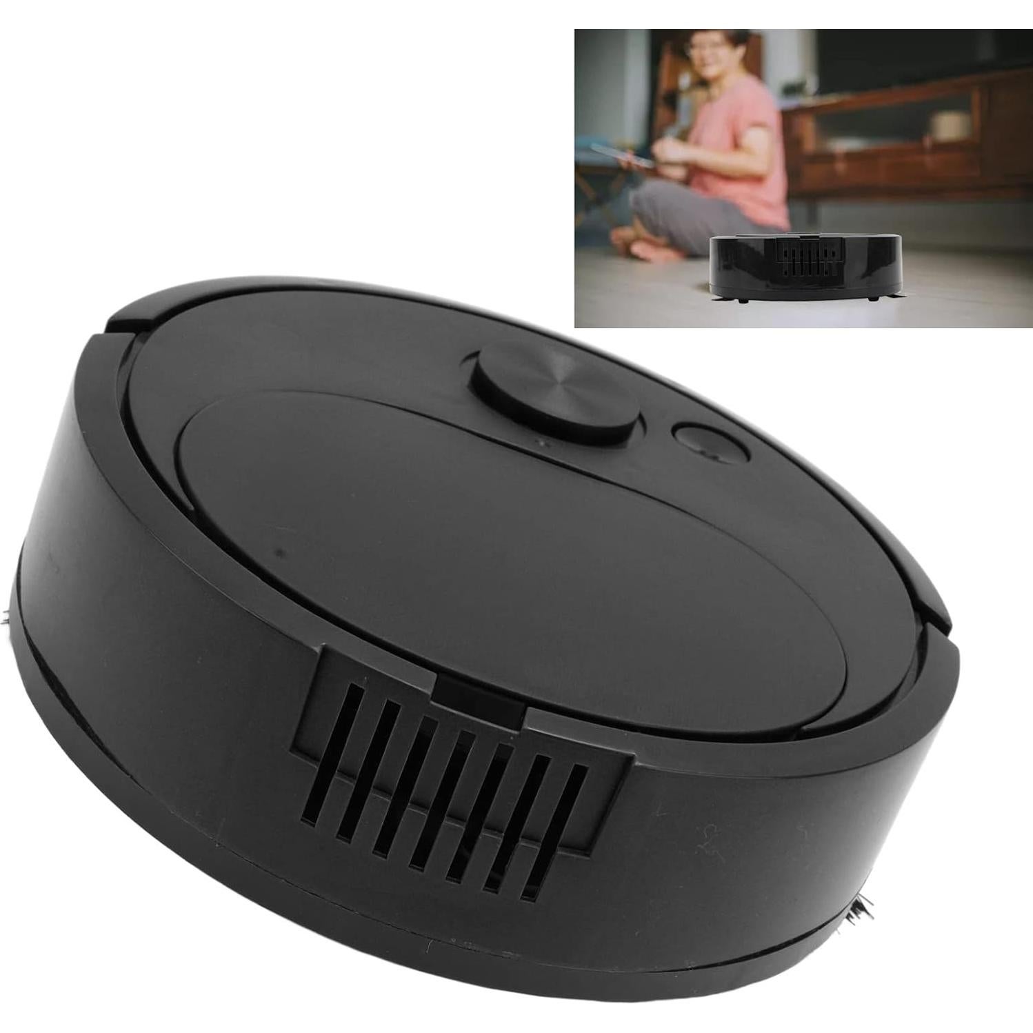 Robot Aspiradora Aqur2020 Mini Inteligente 315g Carga USB