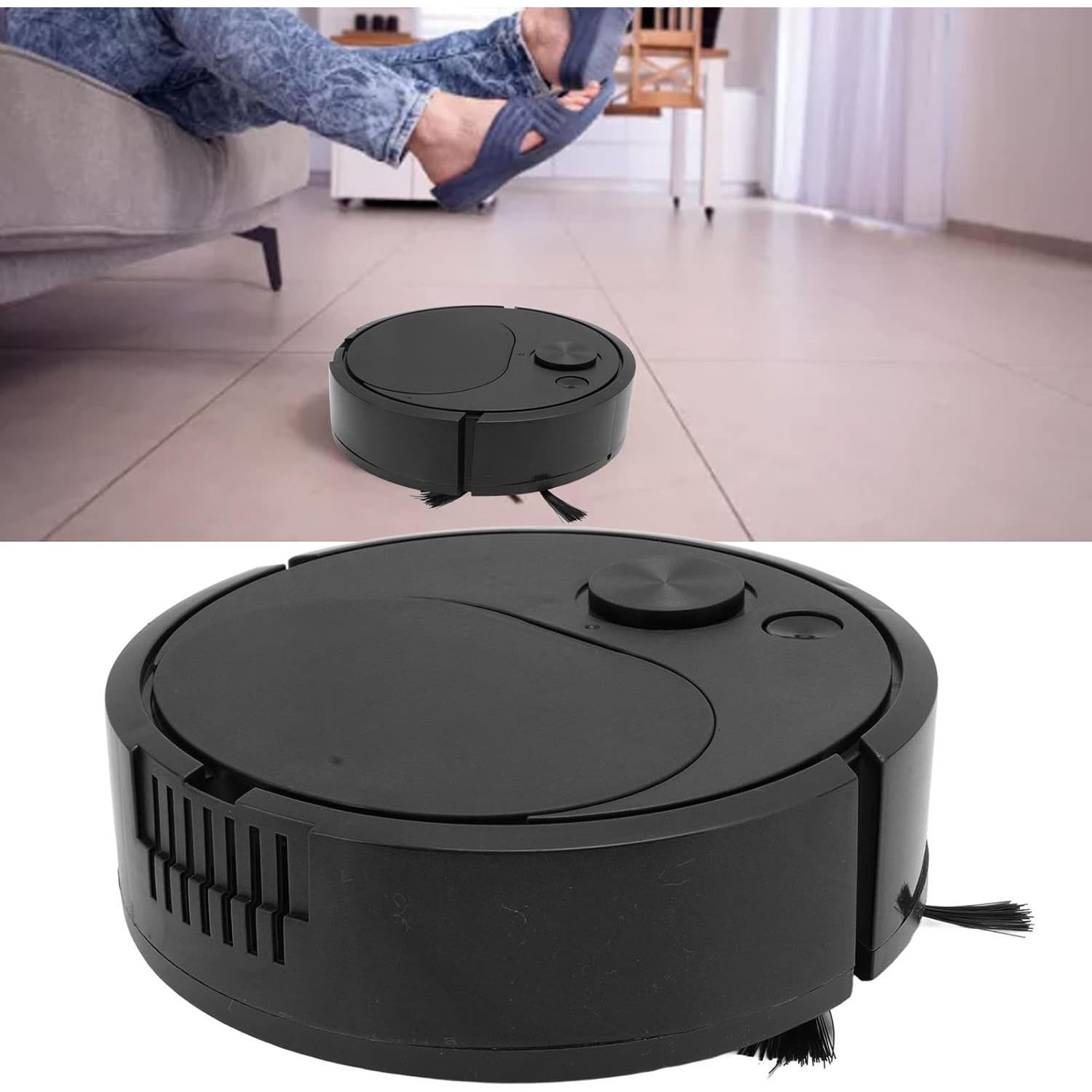 Robot Aspiradora Aqur2020 Mini Inteligente 315g Carga USB