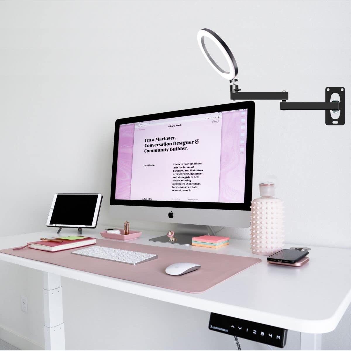 Soporte de Pared Ajustable MeetRade para Luz Estroboscópica