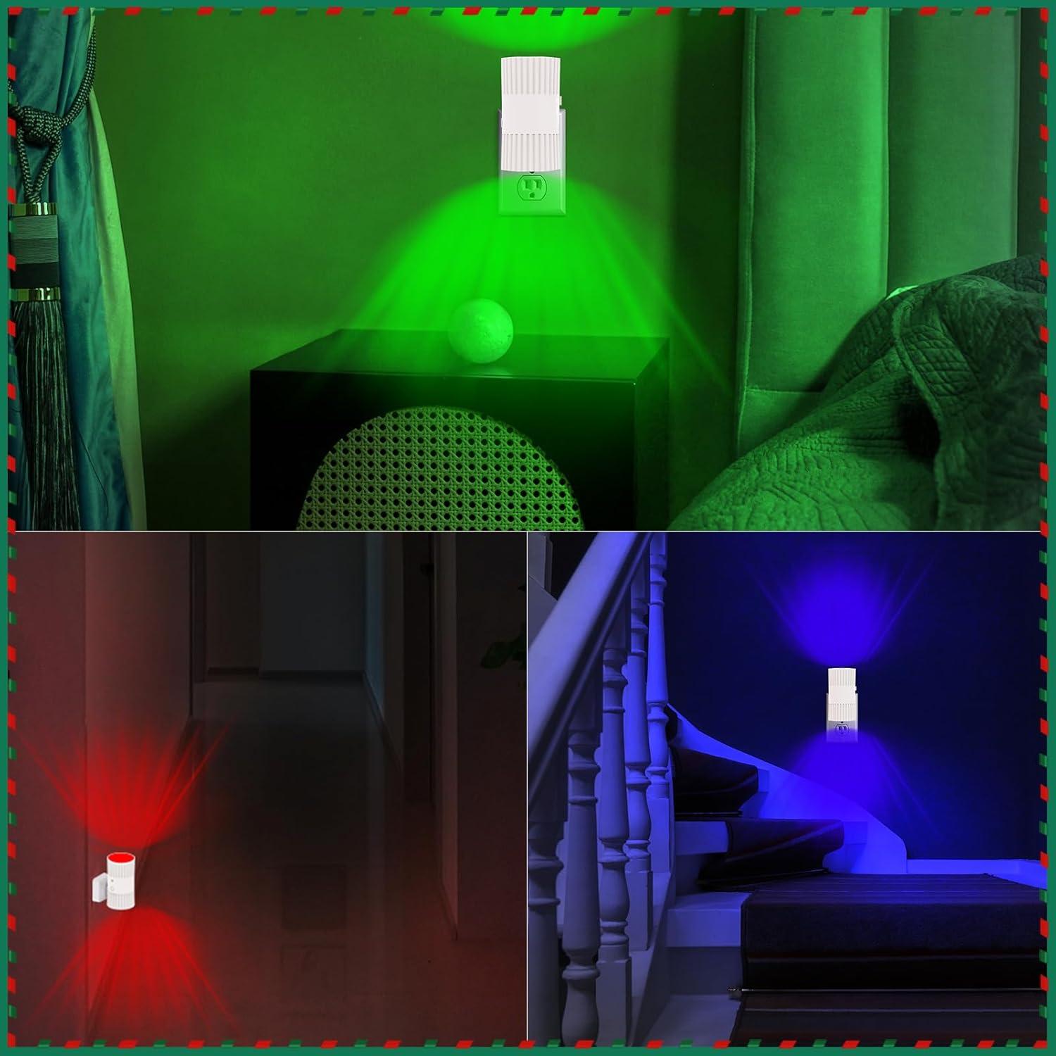 Luz Nocturna LED Enchufada SUPIPRO RGB 7 Colores 0-100LM