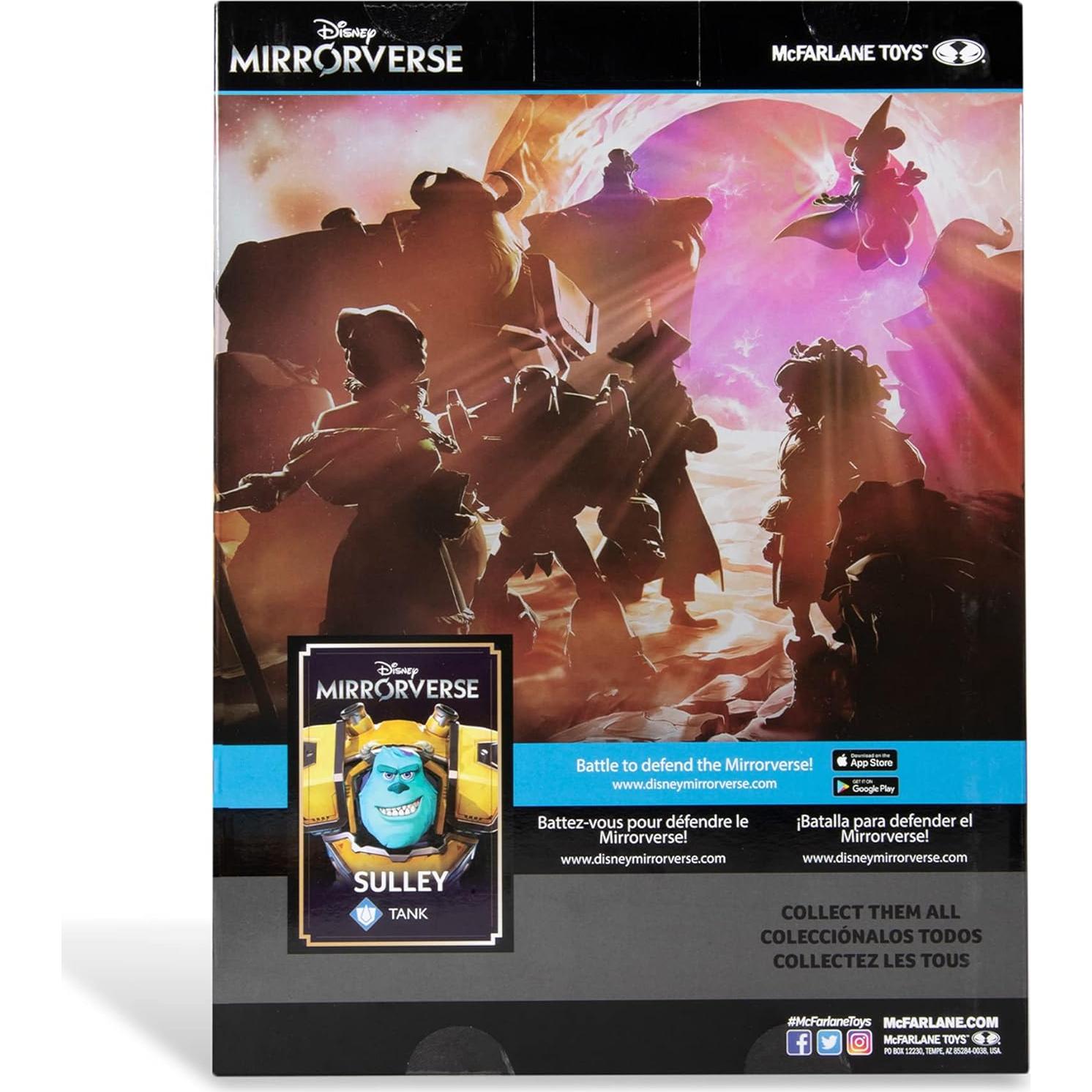 Figura Sulley 30.48 cm McFarlane Disney Mirrorverse