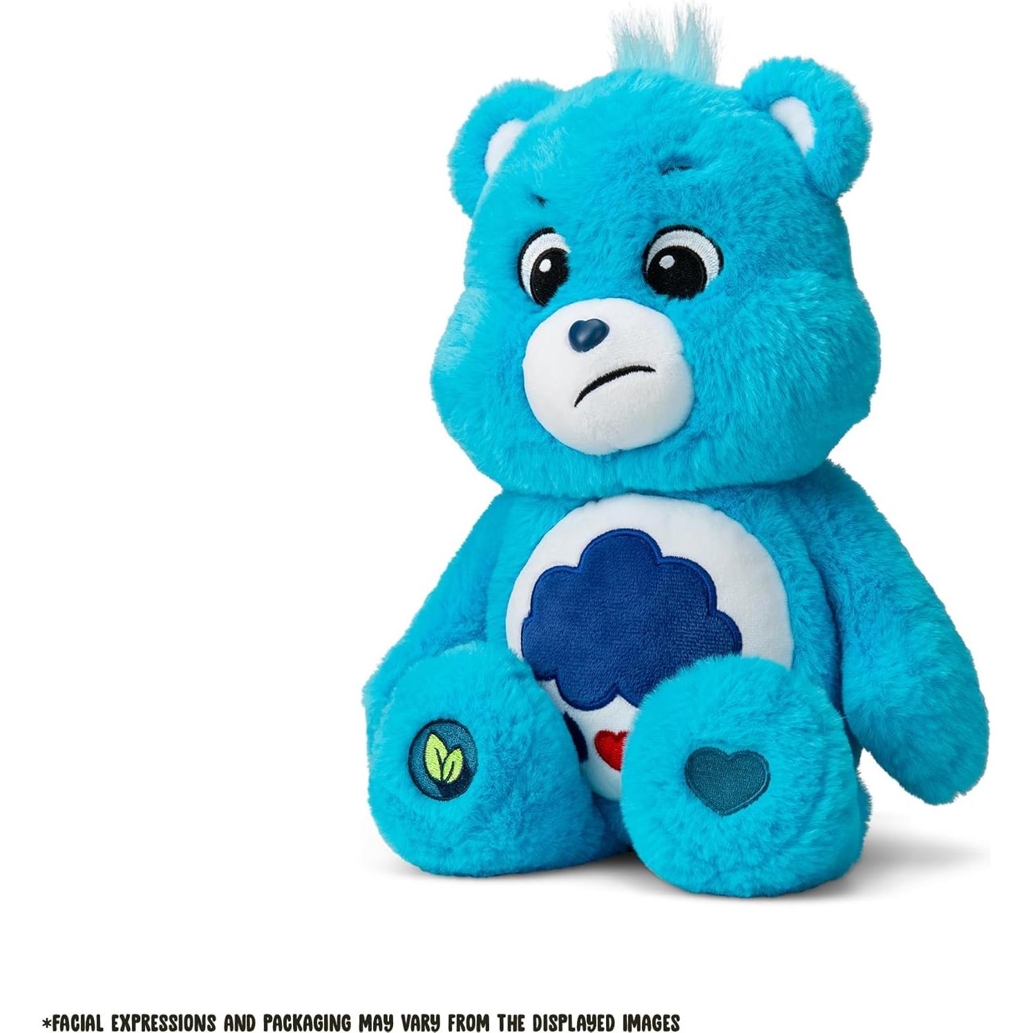 Care Bears Oso Gruñón 35.56 cm - Peluche Azul Sostenible