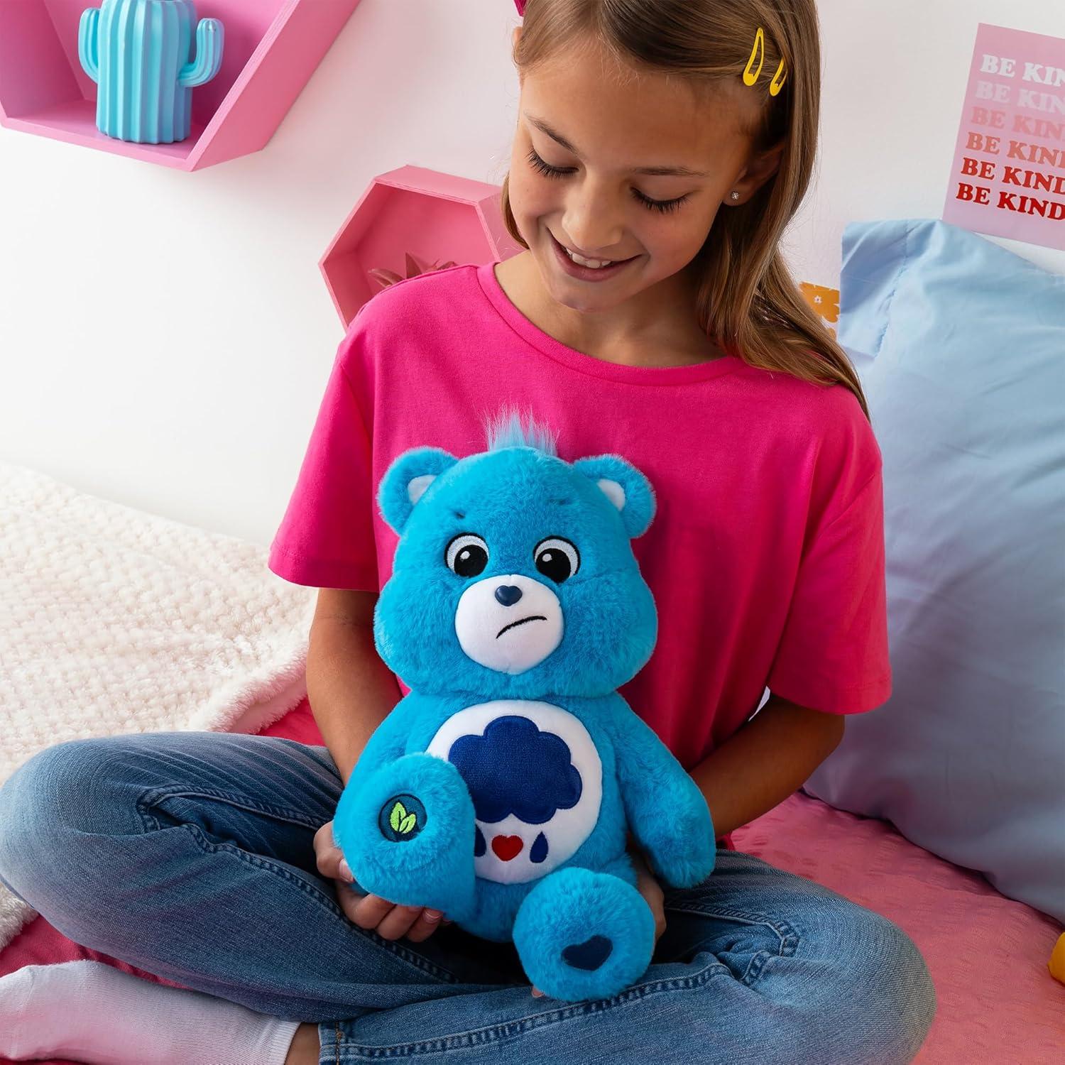 Care Bears Oso Gruñón 35.56 cm - Peluche Azul Sostenible