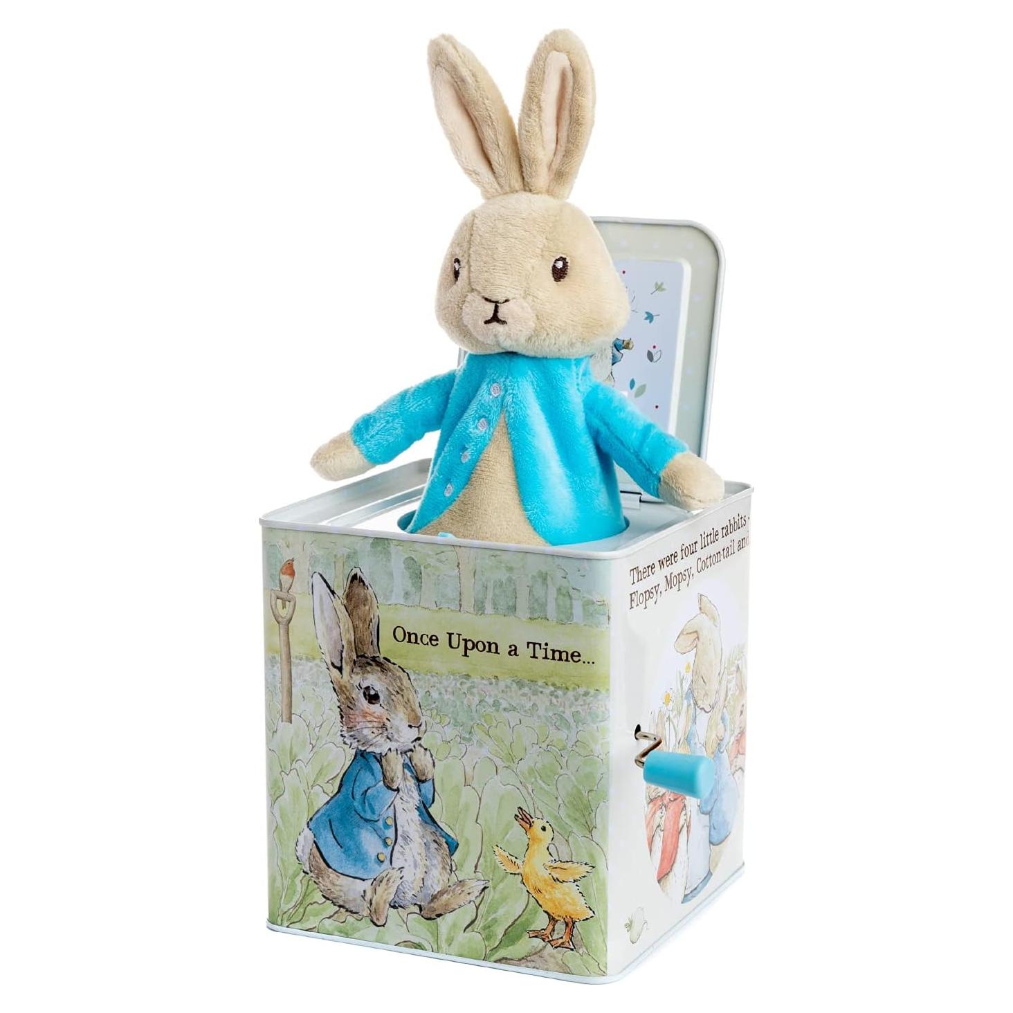 Jack-in-the-Box Peter Rabbit Kids Preferred 16.5x13x14.3cm