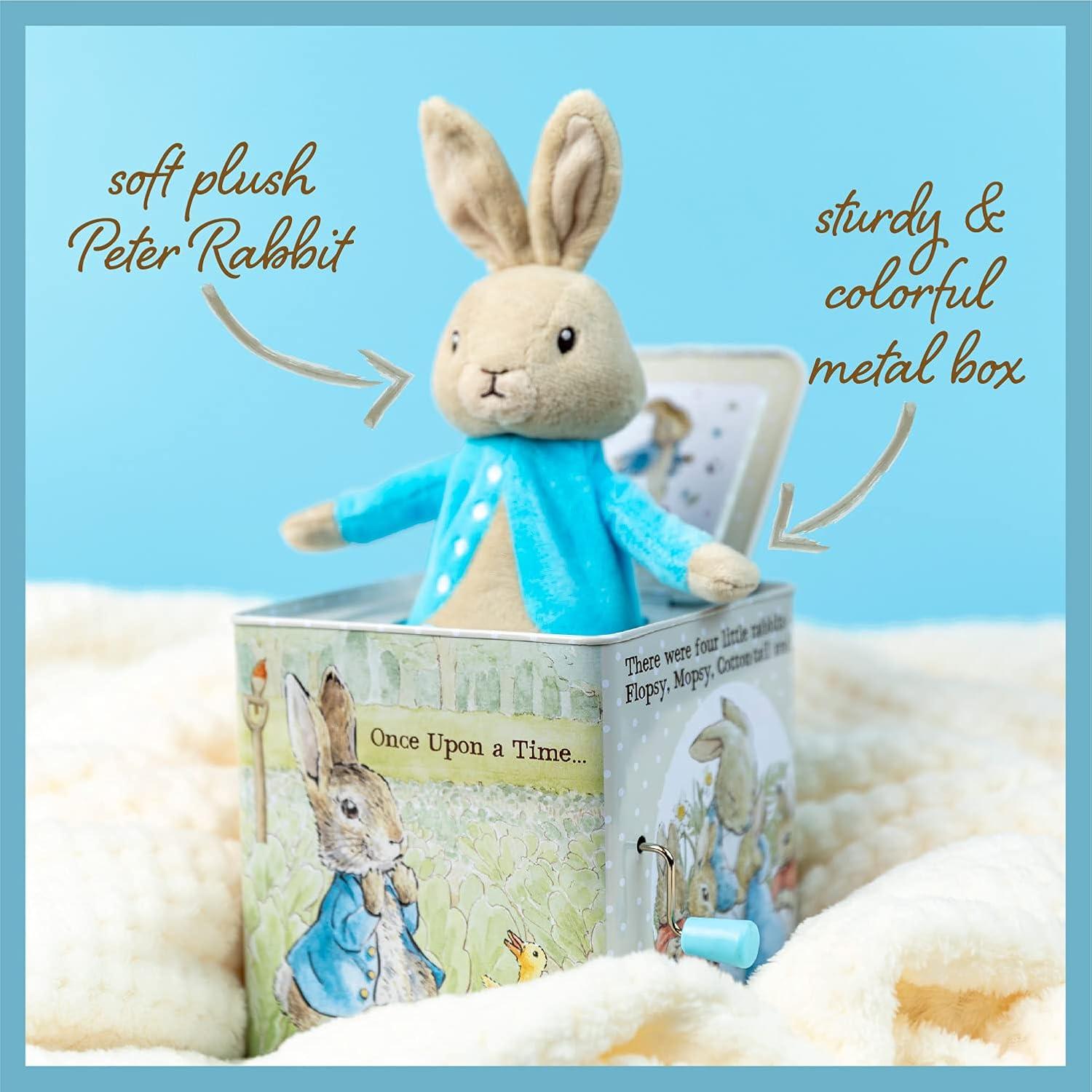 Jack-in-the-Box Peter Rabbit Kids Preferred 16.5x13x14.3cm