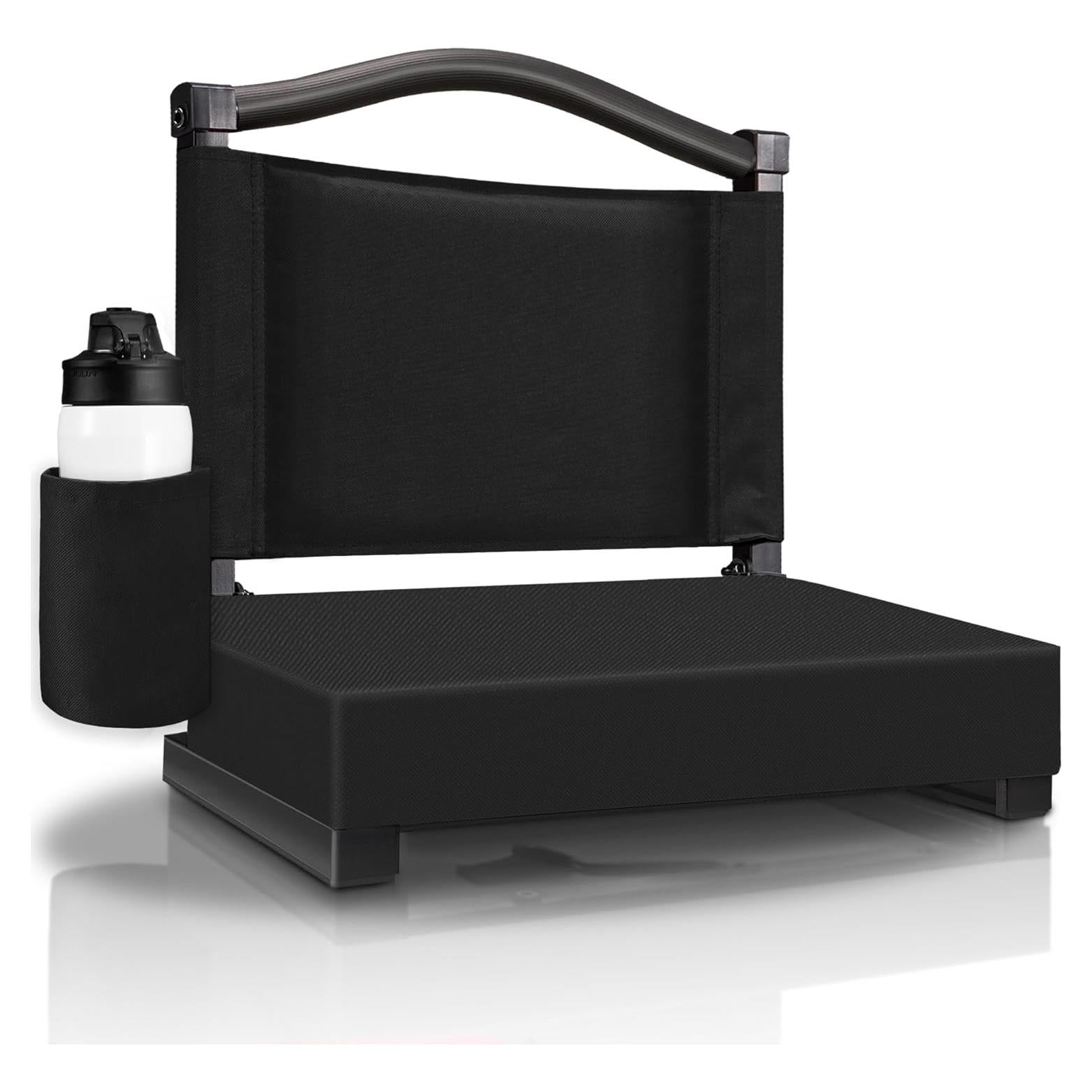 Asiento de Estadio HABUTWAY con Respaldo y Cojín Grueso 159kg