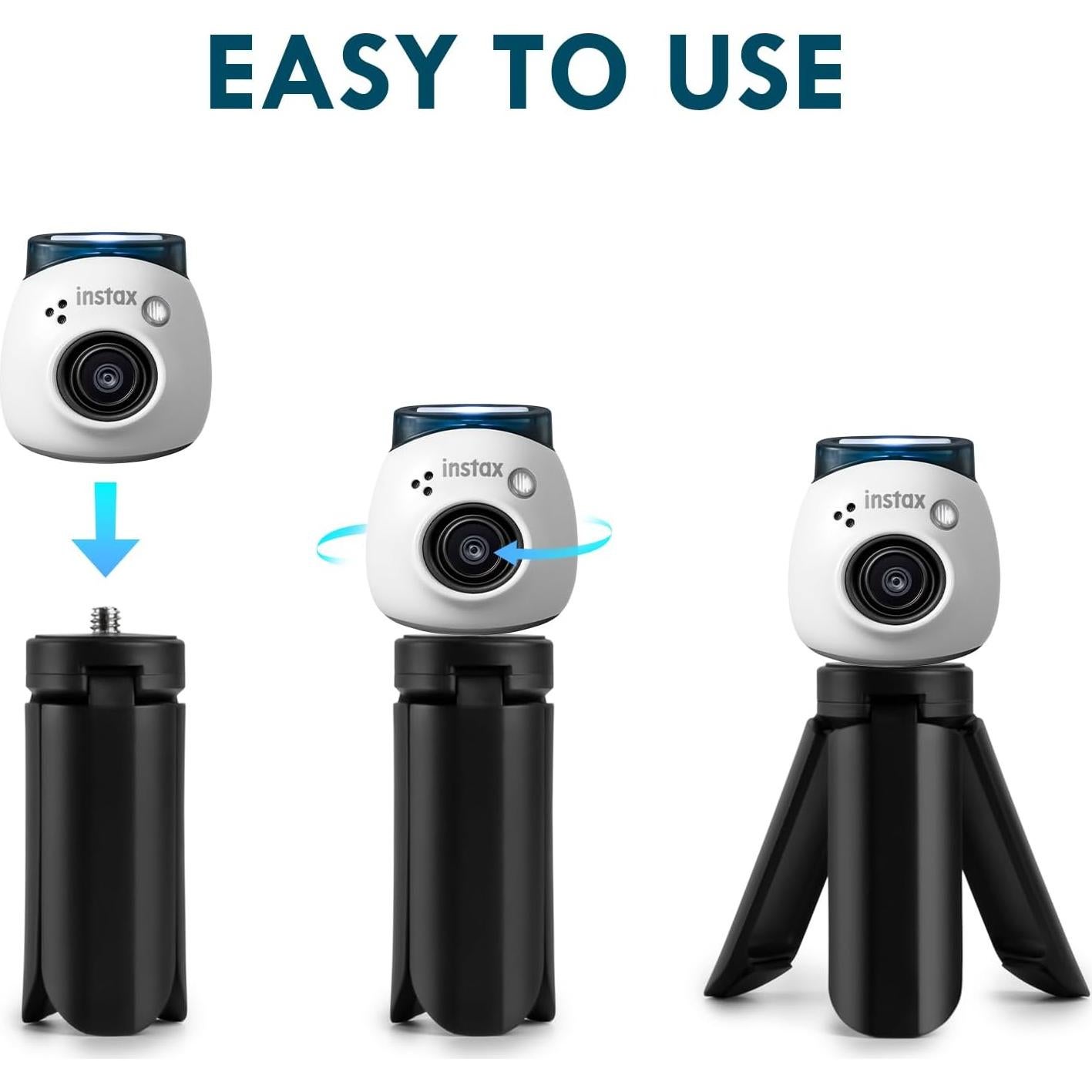 Trípode Mini Rieibi para Fujifilm Instax Pal y LOMO - Negro