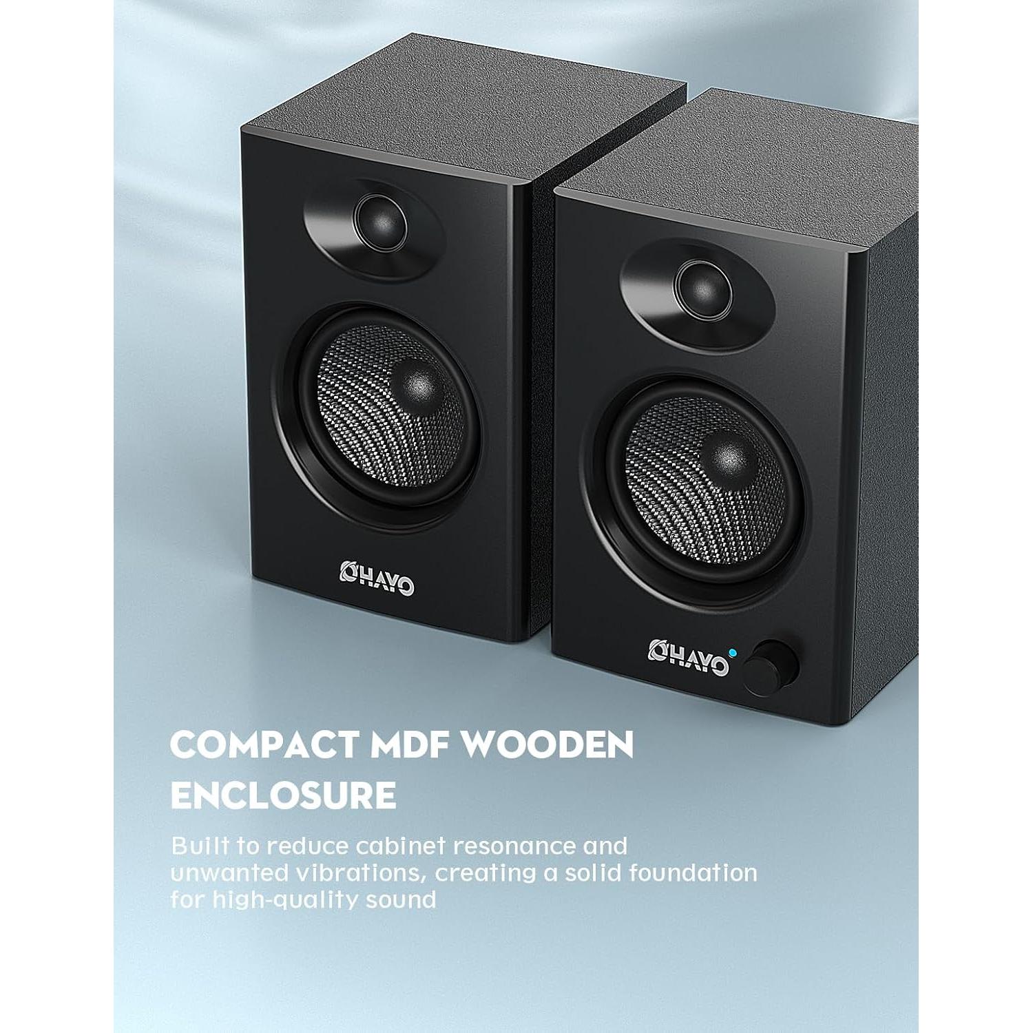 Altavoces de Computadora OHAYO C6 60W Bluetooth 5.3 Estéreo 2.0