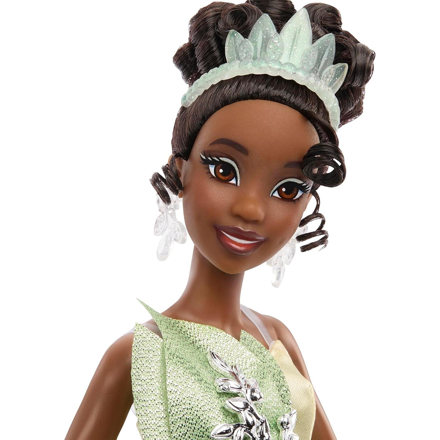 Muñeca Coleccionista Tiana 100 Años Disney Mattel 30 cm