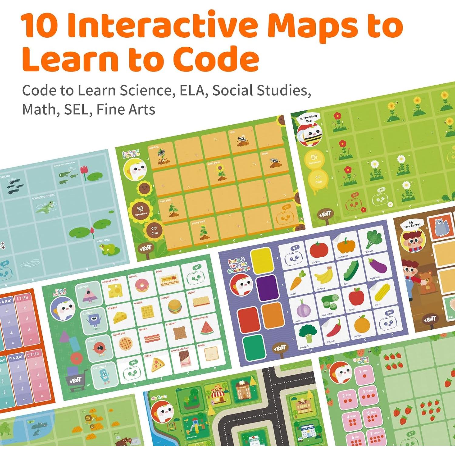 Caja de Actividades Matatalab para Robot Tale-Bot Pro - 6 Tarjetas Interactivas