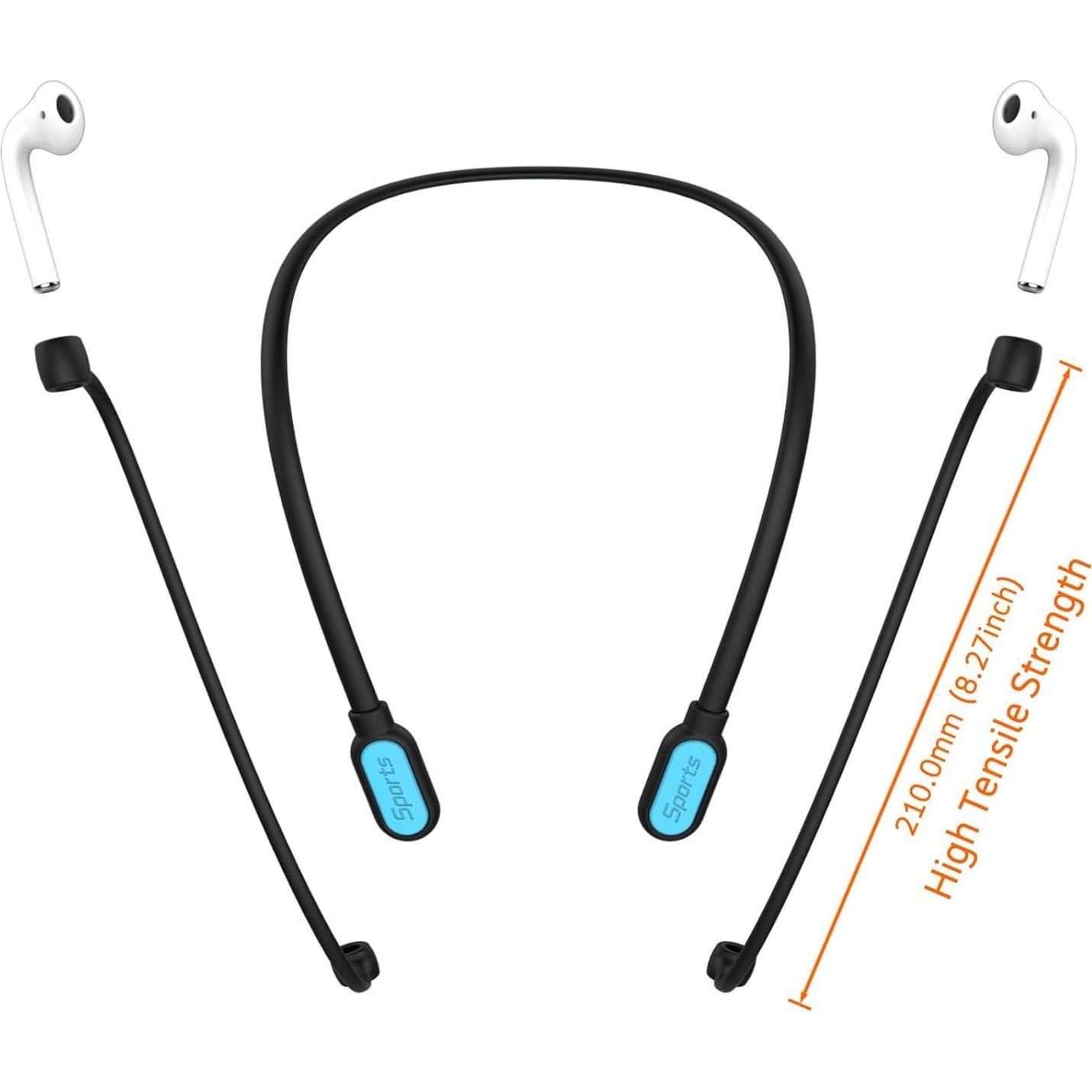 Correa Antipérdida HAOZOUSA para Airpods Pro 1/2/3 - Azul Claro